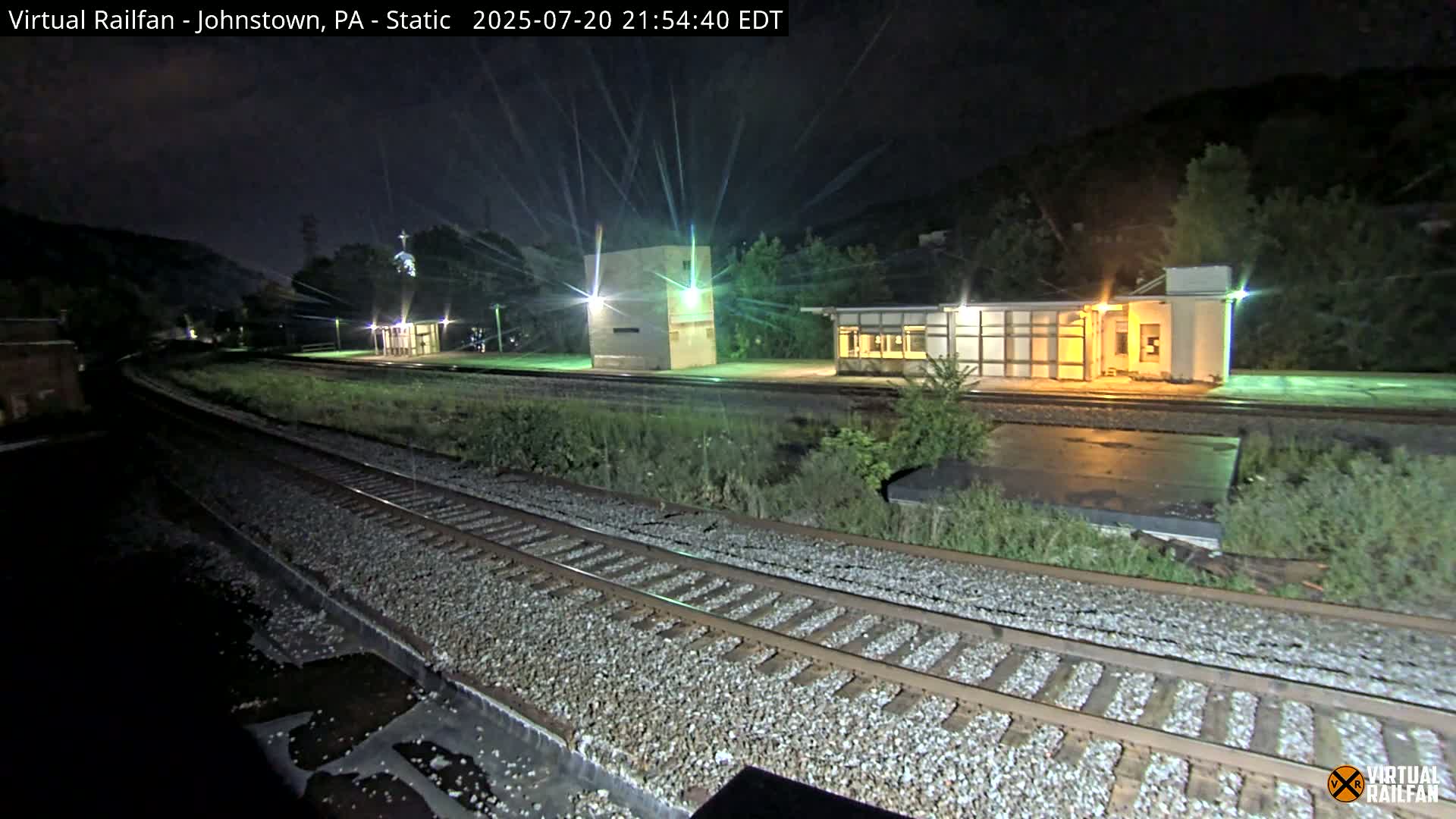 Johnstown Train Station & Railroad Crossing Live Cam - Johnstown, Cambria, Pennsylvania, USA