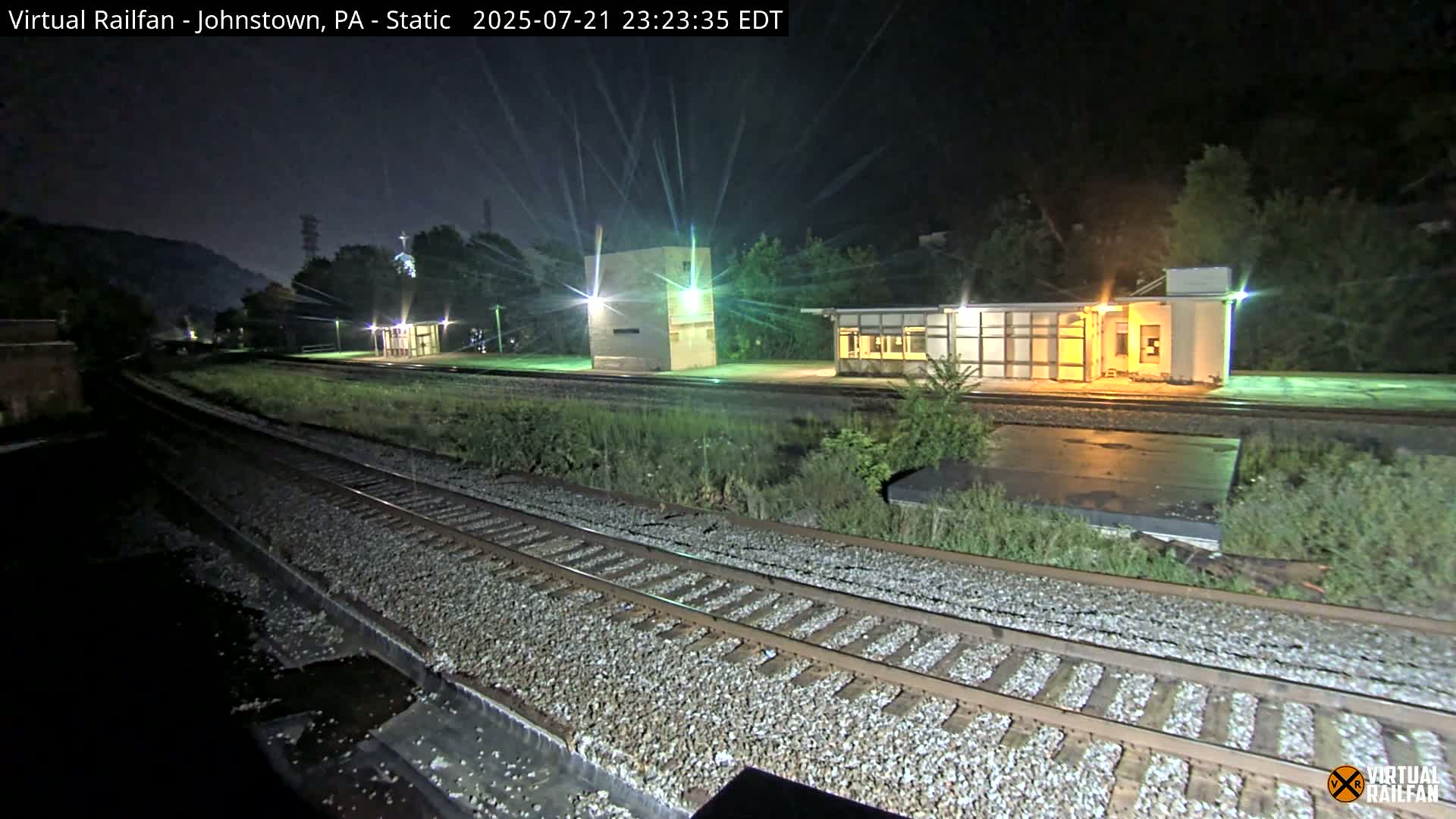 Johnstown Train Station & Railroad Crossing Live Cam - Johnstown, Cambria, Pennsylvania, USA