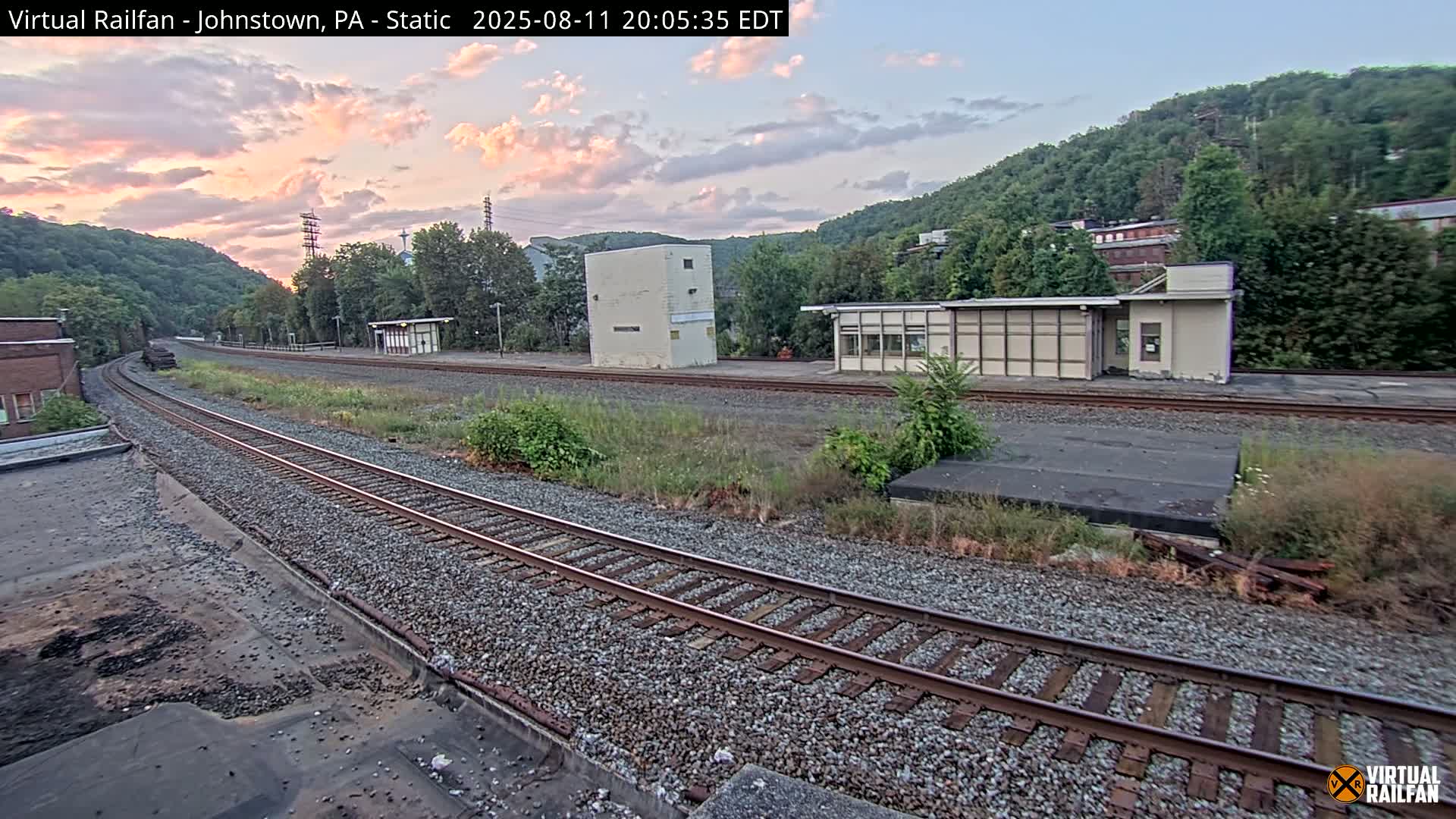 Johnstown Train Station & Railroad Crossing Live Cam - Johnstown, Cambria, Pennsylvania, USA