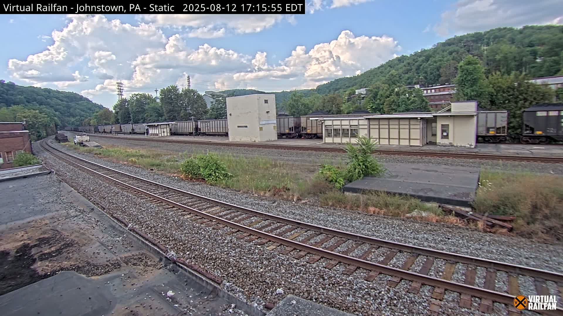Johnstown Train Station & Railroad Crossing Live Cam - Johnstown, Cambria, Pennsylvania, USA