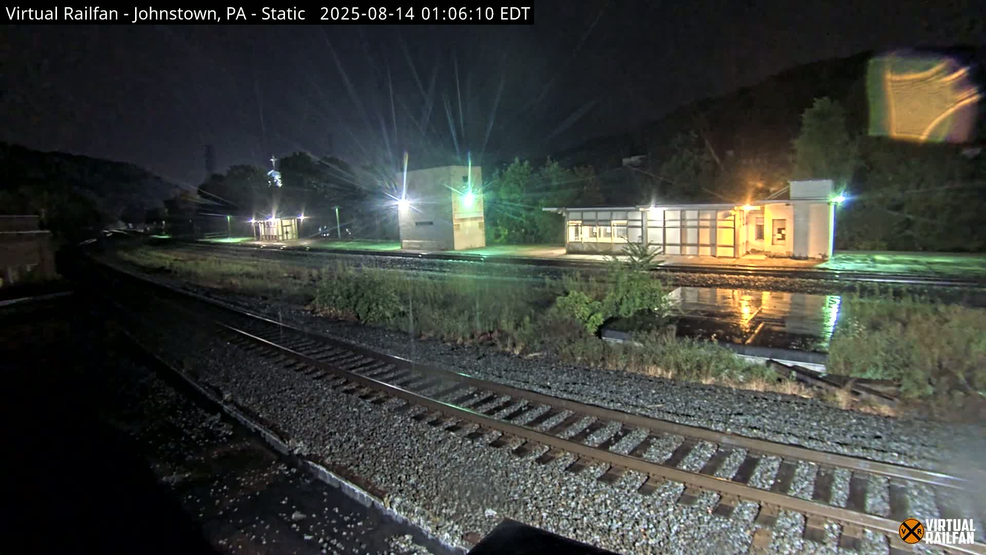 Johnstown Train Station & Railroad Crossing Live Cam - Johnstown, Cambria, Pennsylvania, USA