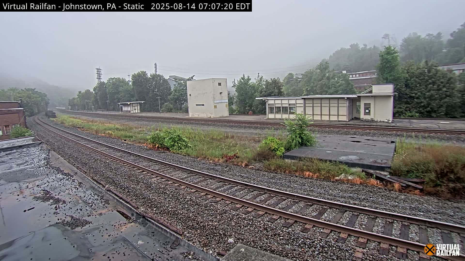 Johnstown Train Station & Railroad Crossing Live Cam - Johnstown, Cambria, Pennsylvania, USA