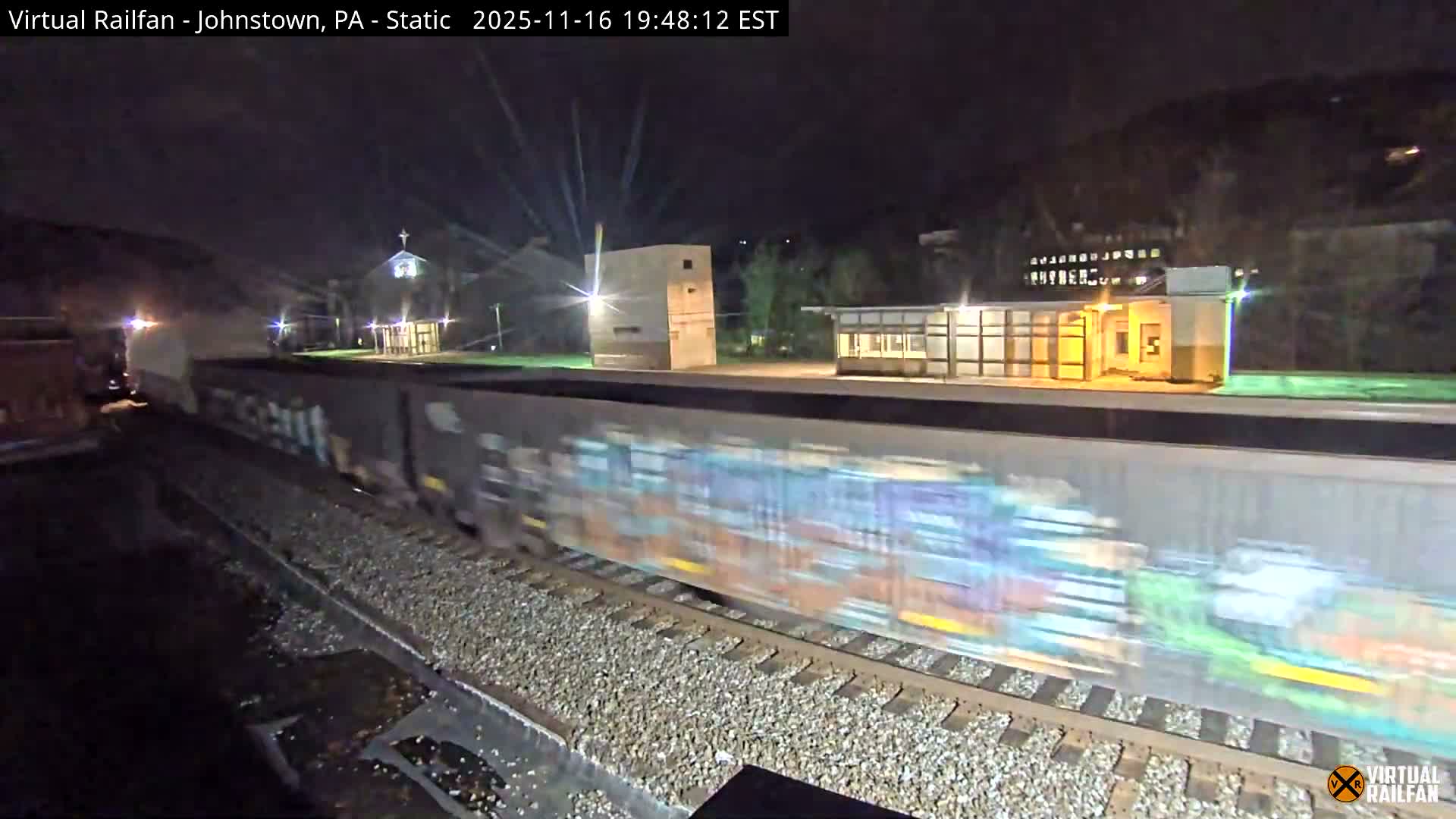 Johnstown Train Station & Railroad Crossing Live Cam - Johnstown, Cambria, Pennsylvania, USA