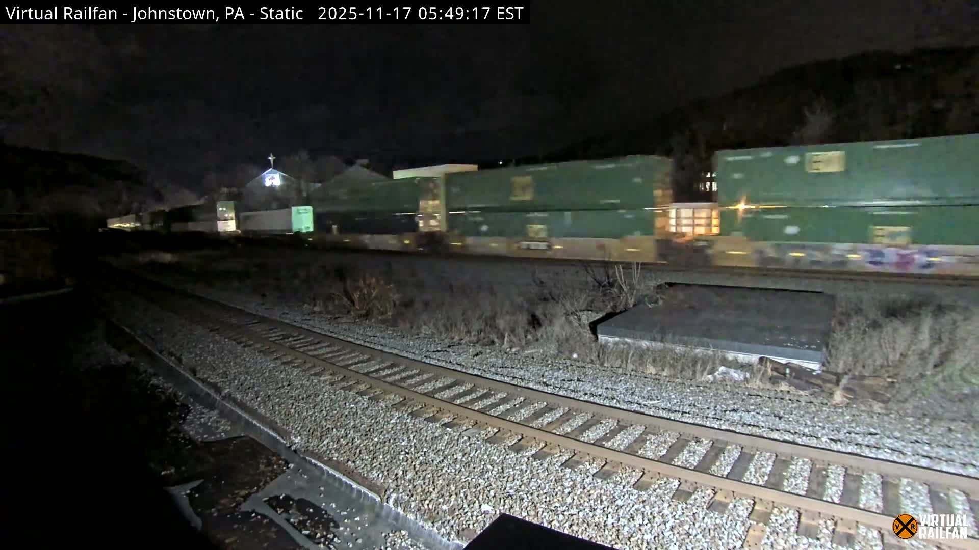Johnstown Train Station & Railroad Crossing Live Cam - Johnstown, Cambria, Pennsylvania, USA