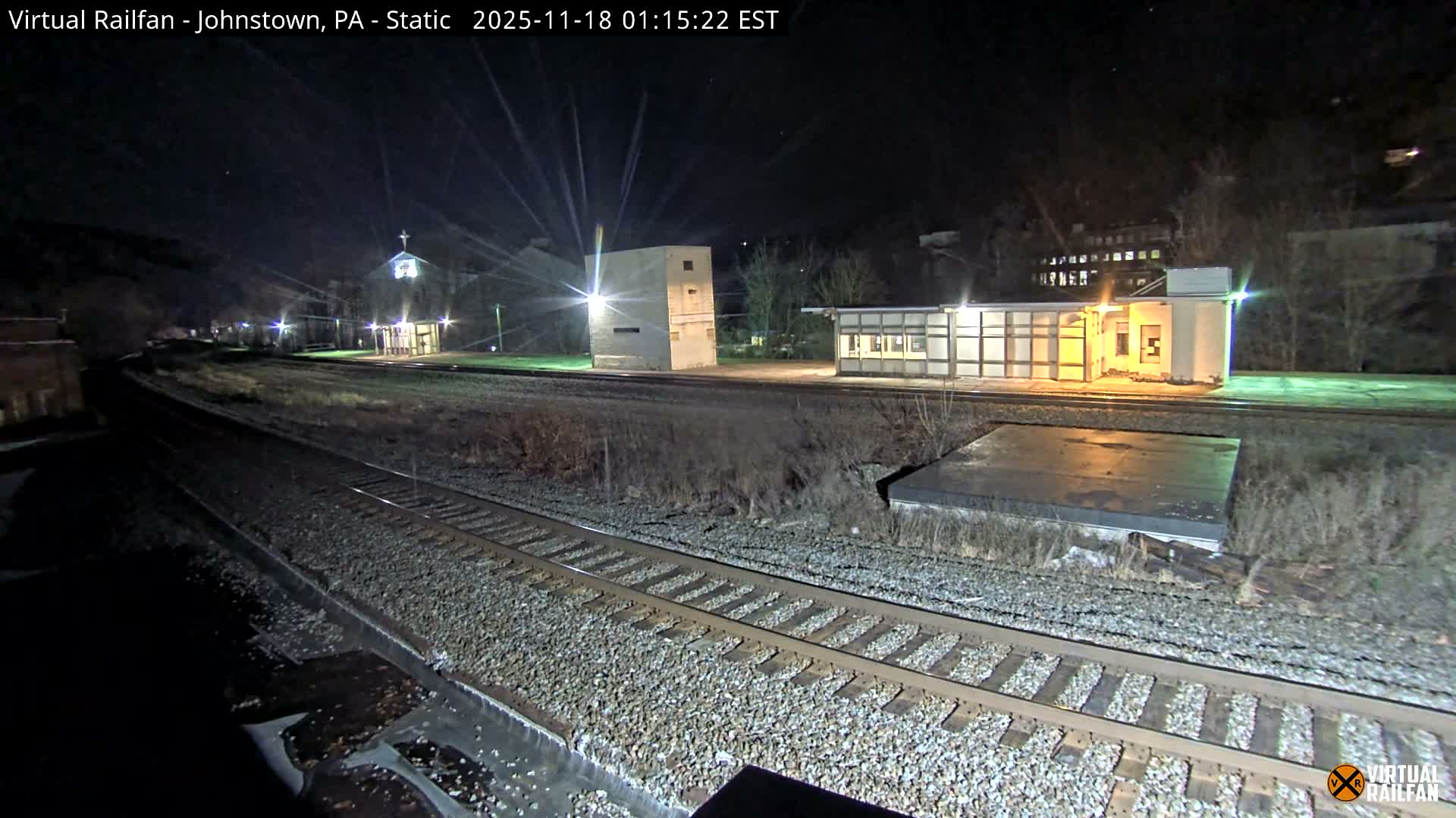 Johnstown Train Station & Railroad Crossing Live Cam - Johnstown, Cambria, Pennsylvania, USA