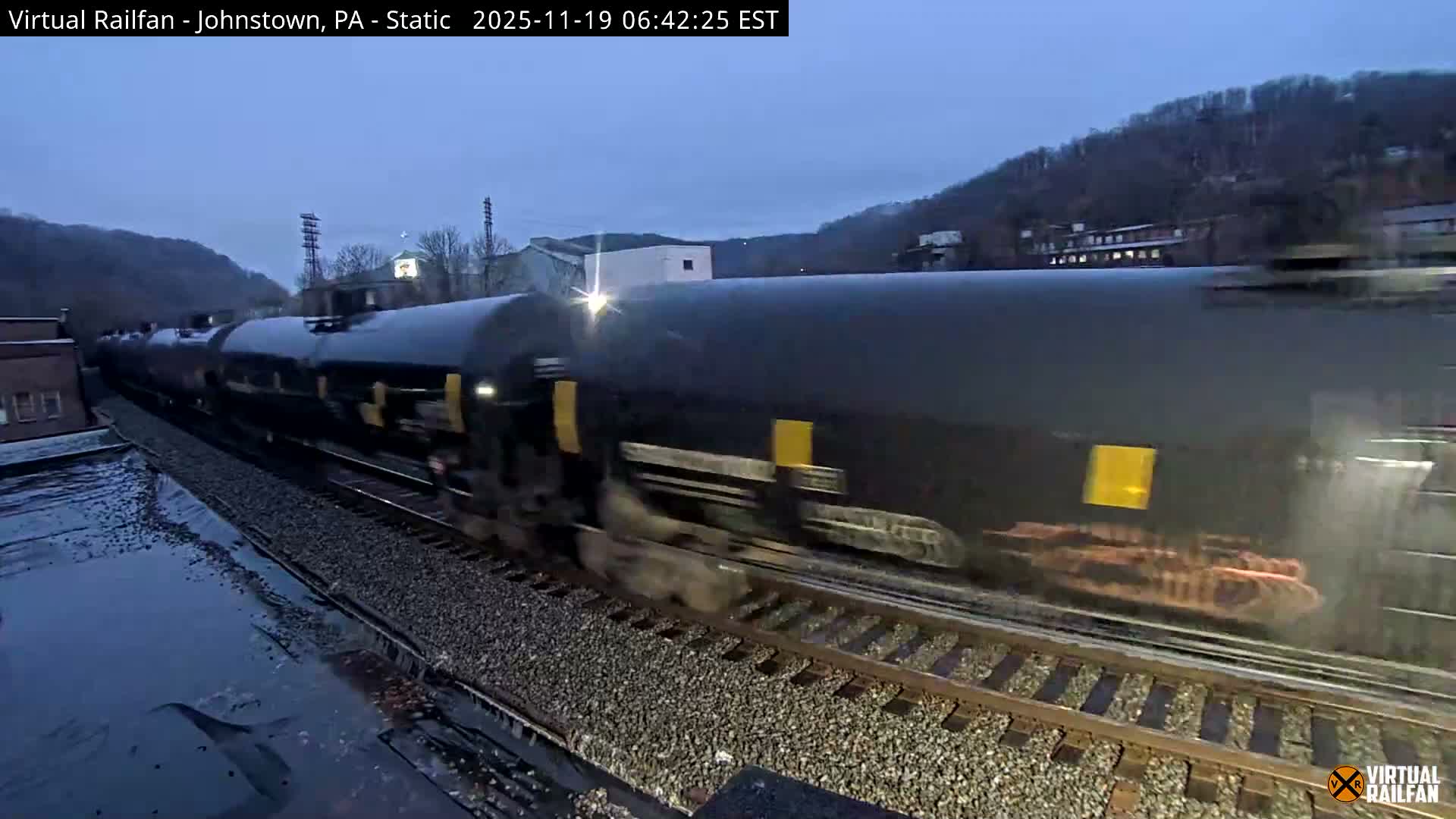 Johnstown Train Station & Railroad Crossing Live Cam - Johnstown, Cambria, Pennsylvania, USA