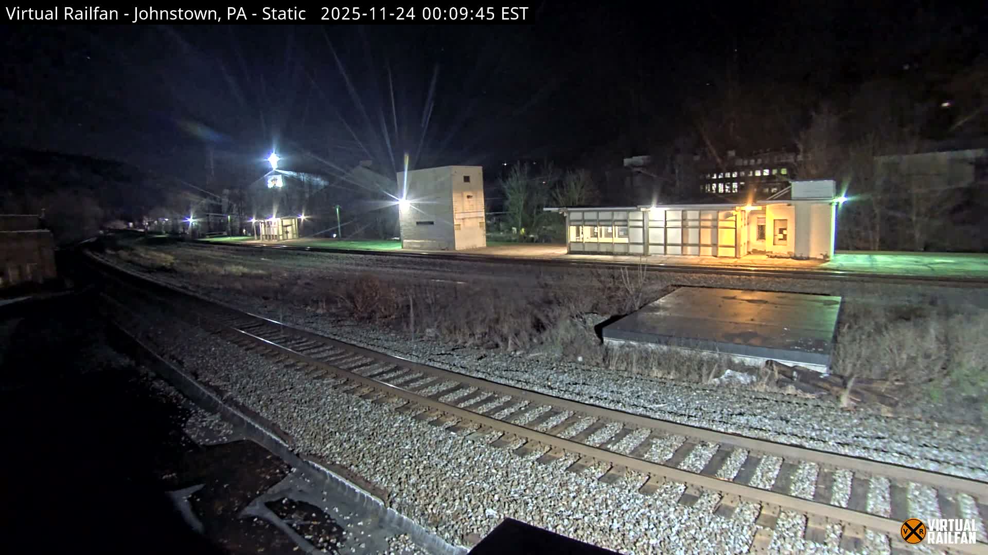 Johnstown Train Station & Railroad Crossing Live Cam - Johnstown, Cambria, Pennsylvania, USA