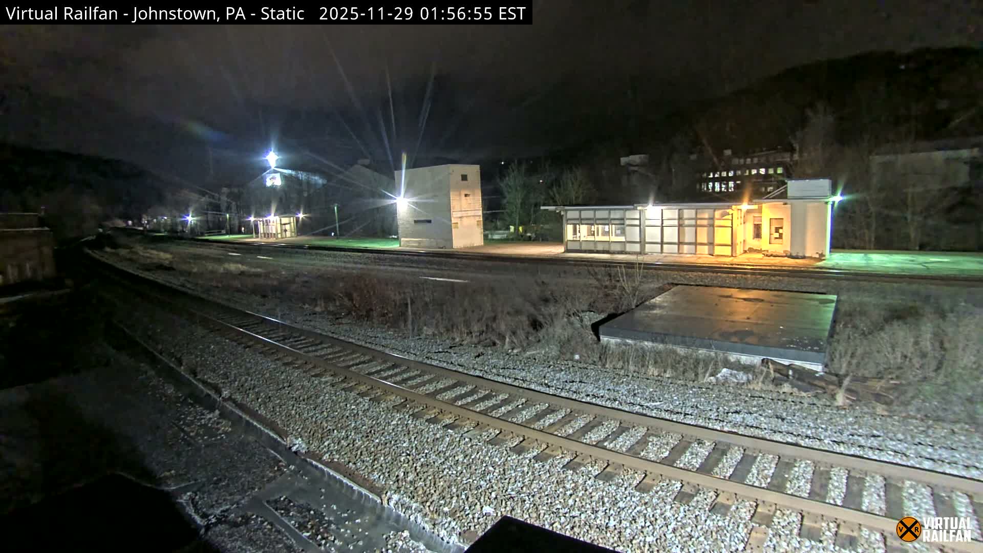Johnstown Train Station & Railroad Crossing Live Cam - Johnstown, Cambria, Pennsylvania, USA