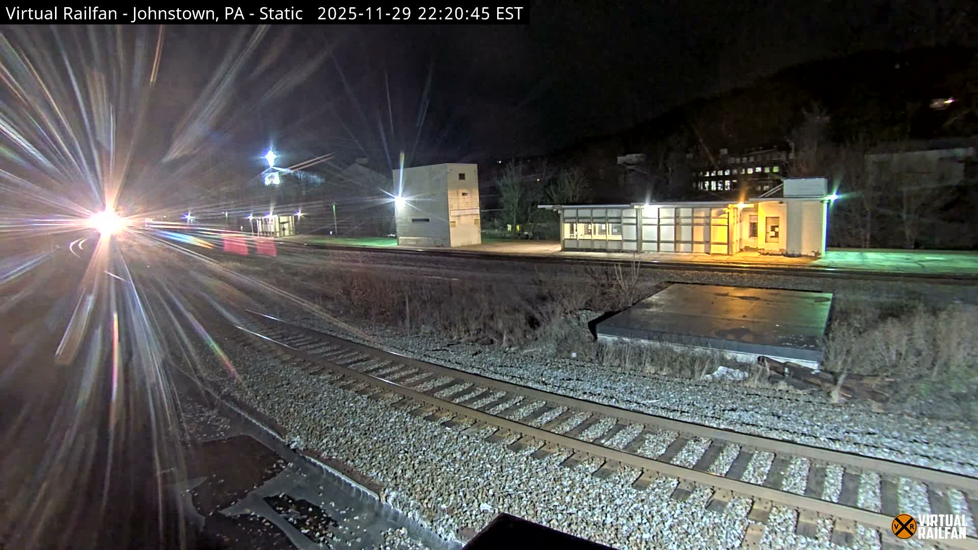 Johnstown Train Station & Railroad Crossing Live Cam - Johnstown, Cambria, Pennsylvania, USA