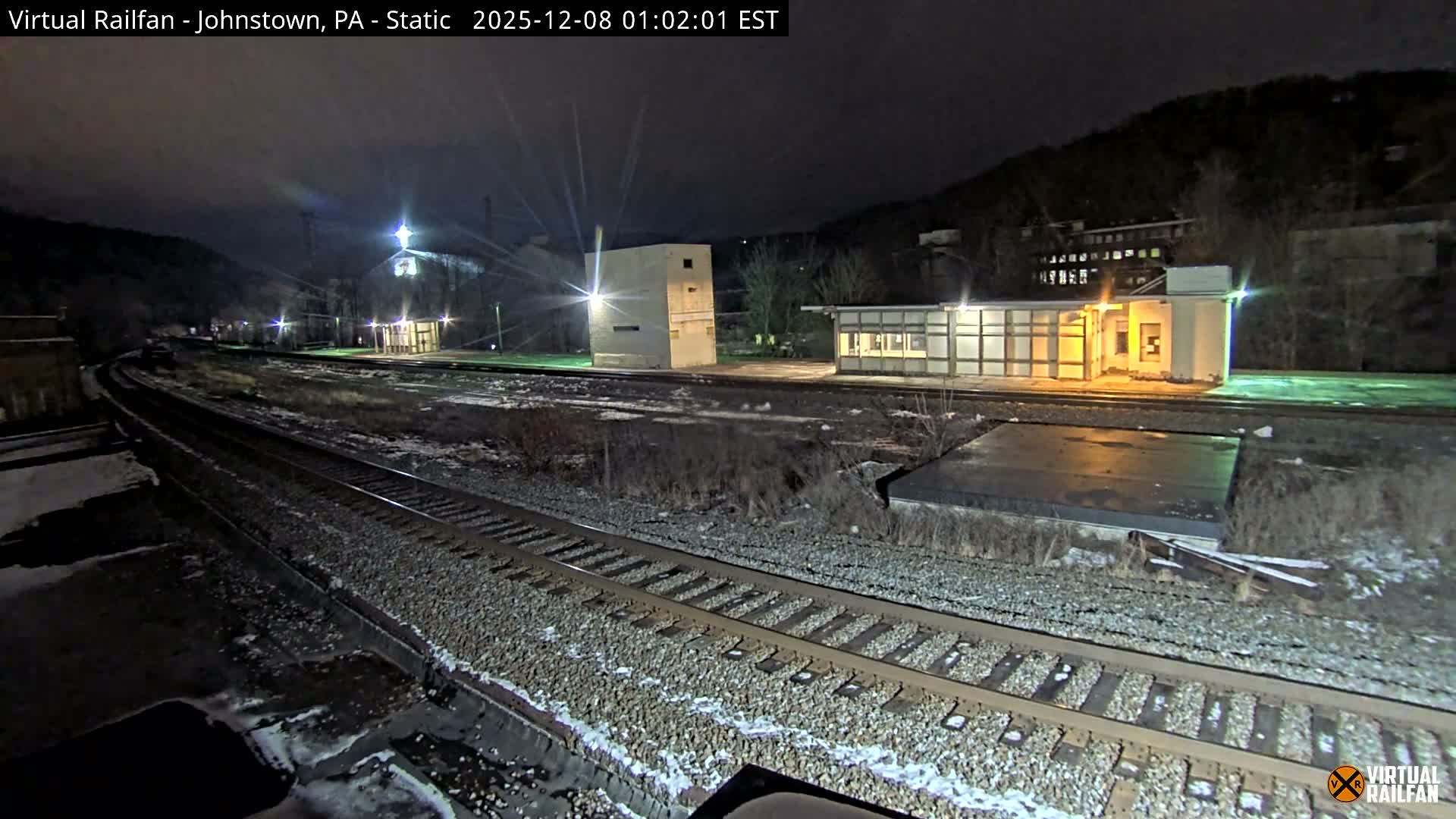 Johnstown Train Station & Railroad Crossing Live Cam - Johnstown, Cambria, Pennsylvania, USA