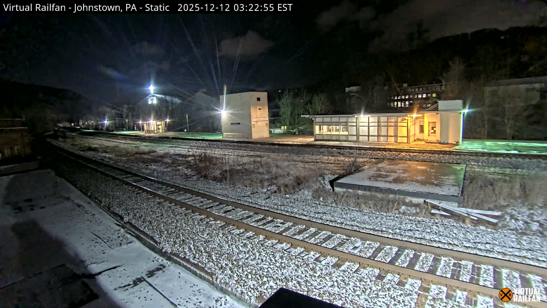 Johnstown Train Station & Railroad Crossing Live Cam - Johnstown, Cambria, Pennsylvania, USA