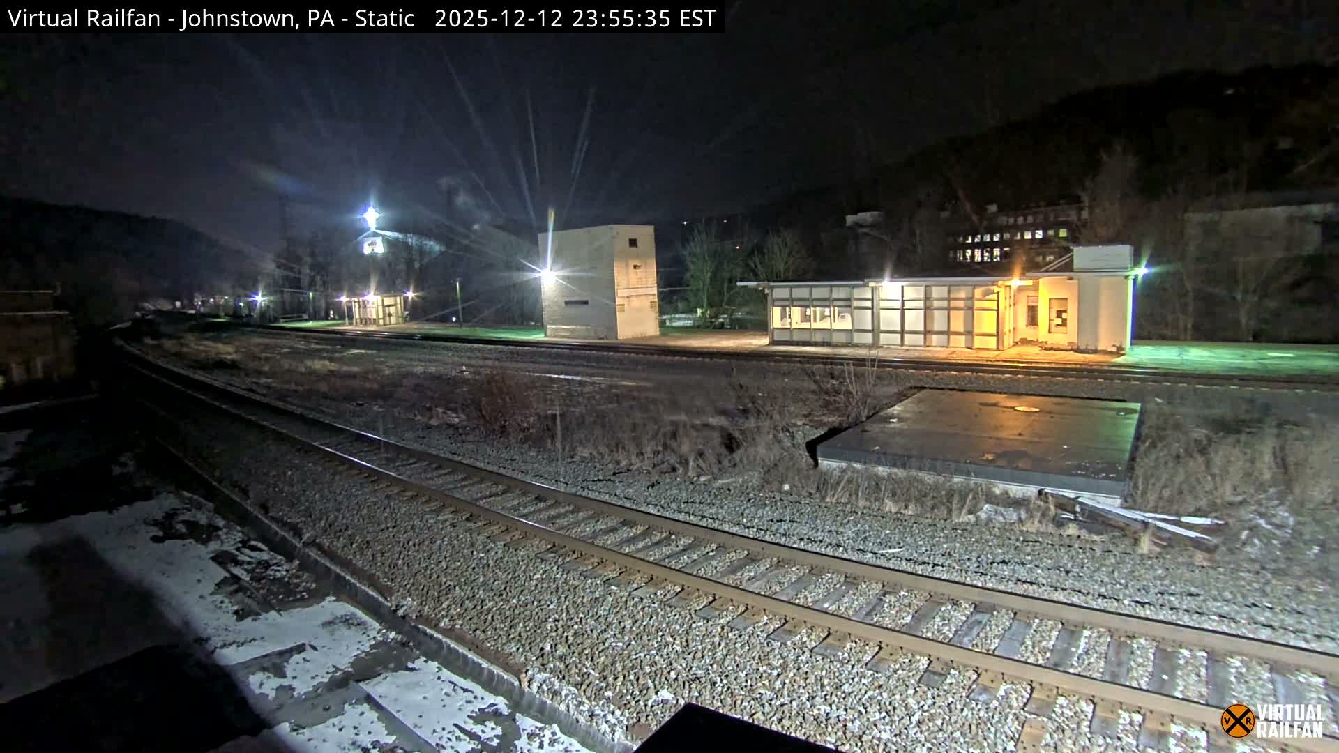 Johnstown Train Station & Railroad Crossing Live Cam - Johnstown, Cambria, Pennsylvania, USA