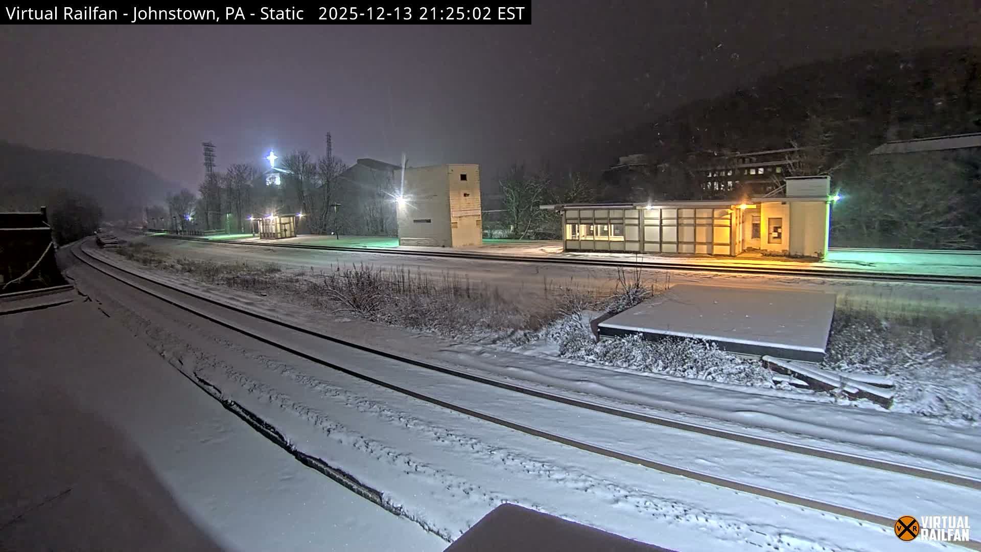 Johnstown Train Station & Railroad Crossing Live Cam - Johnstown, Cambria, Pennsylvania, USA