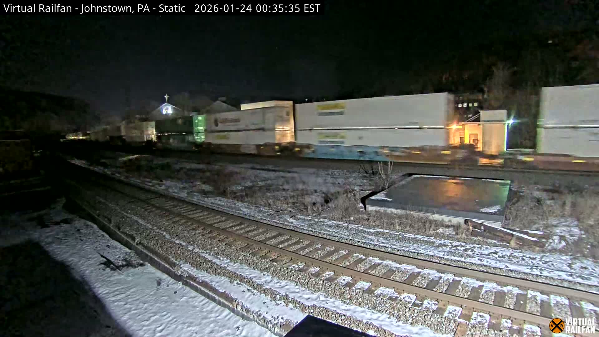 Johnstown Train Station & Railroad Crossing Live Cam - Johnstown, Cambria, Pennsylvania, USA