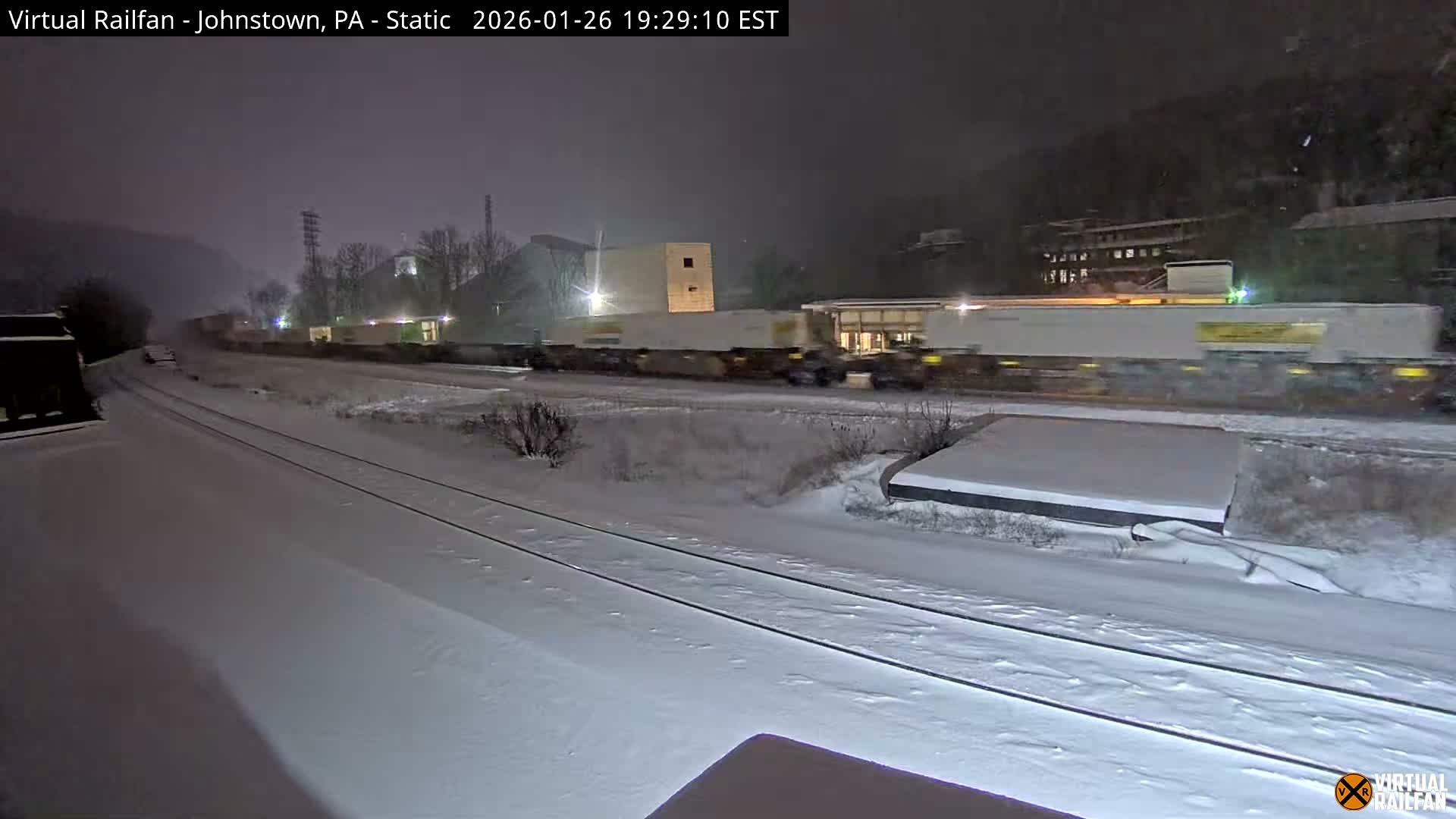 Johnstown Train Station & Railroad Crossing Live Cam - Johnstown, Cambria, Pennsylvania, USA