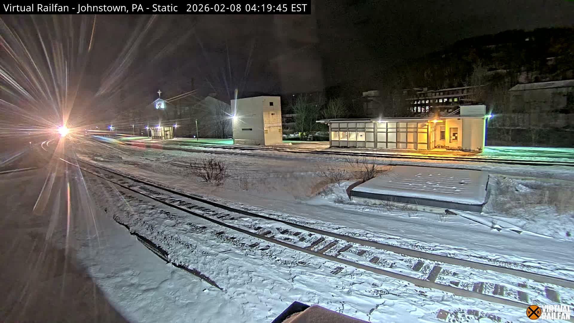 Johnstown Train Station & Railroad Crossing Live Cam - Johnstown, Cambria, Pennsylvania, USA