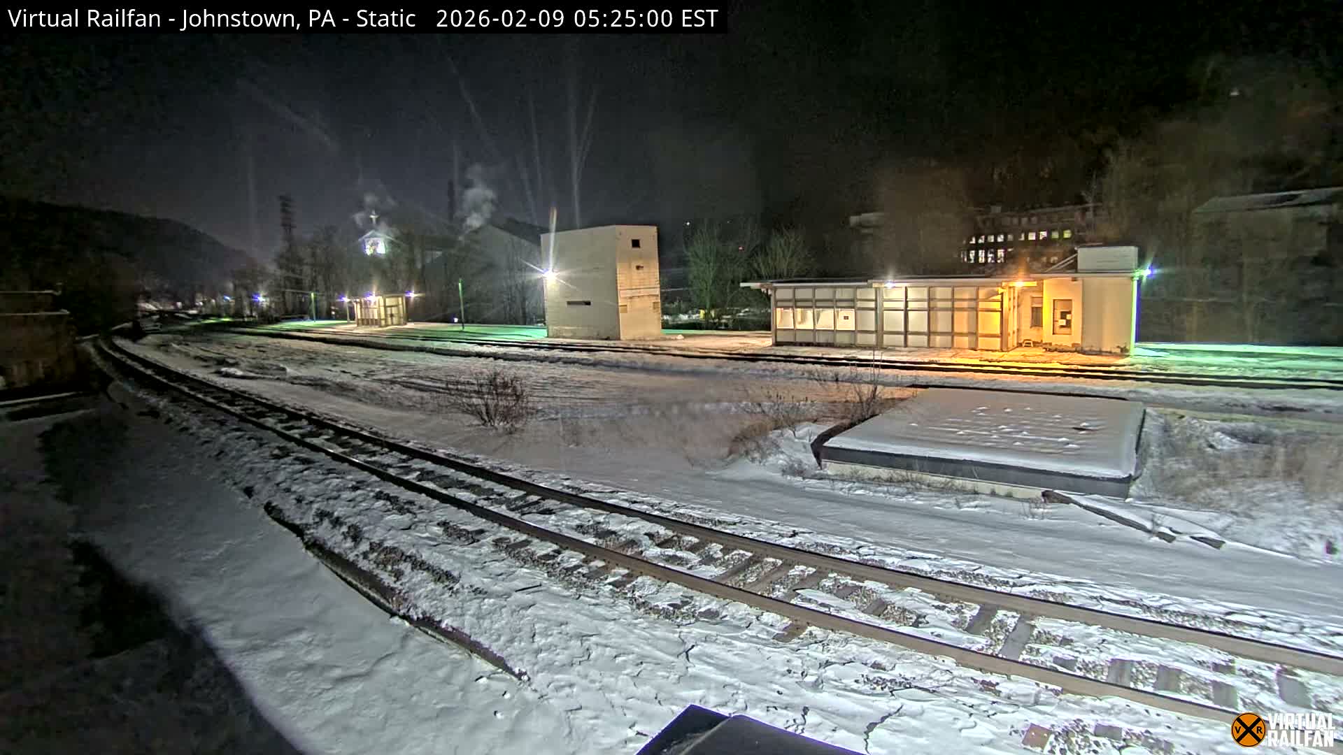 Johnstown Train Station & Railroad Crossing Live Cam - Johnstown, Cambria, Pennsylvania, USA