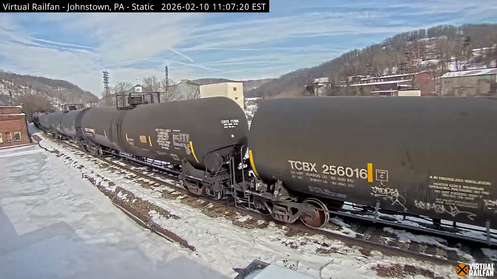 Johnstown Train Station & Railroad Crossing Live Cam - Johnstown, Cambria, Pennsylvania, USA