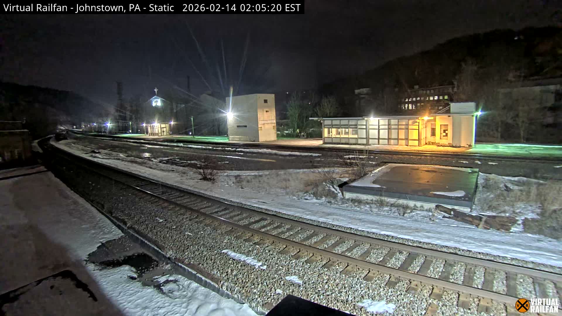 Johnstown Train Station & Railroad Crossing Live Cam - Johnstown, Cambria, Pennsylvania, USA