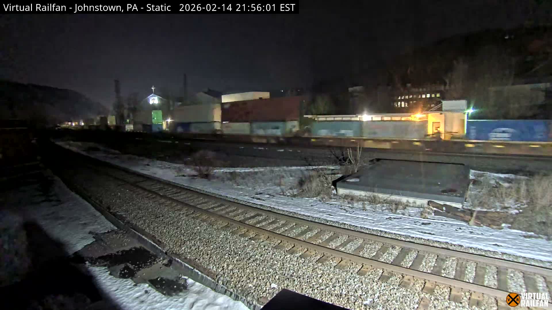 Johnstown Train Station & Railroad Crossing Live Cam - Johnstown, Cambria, Pennsylvania, USA