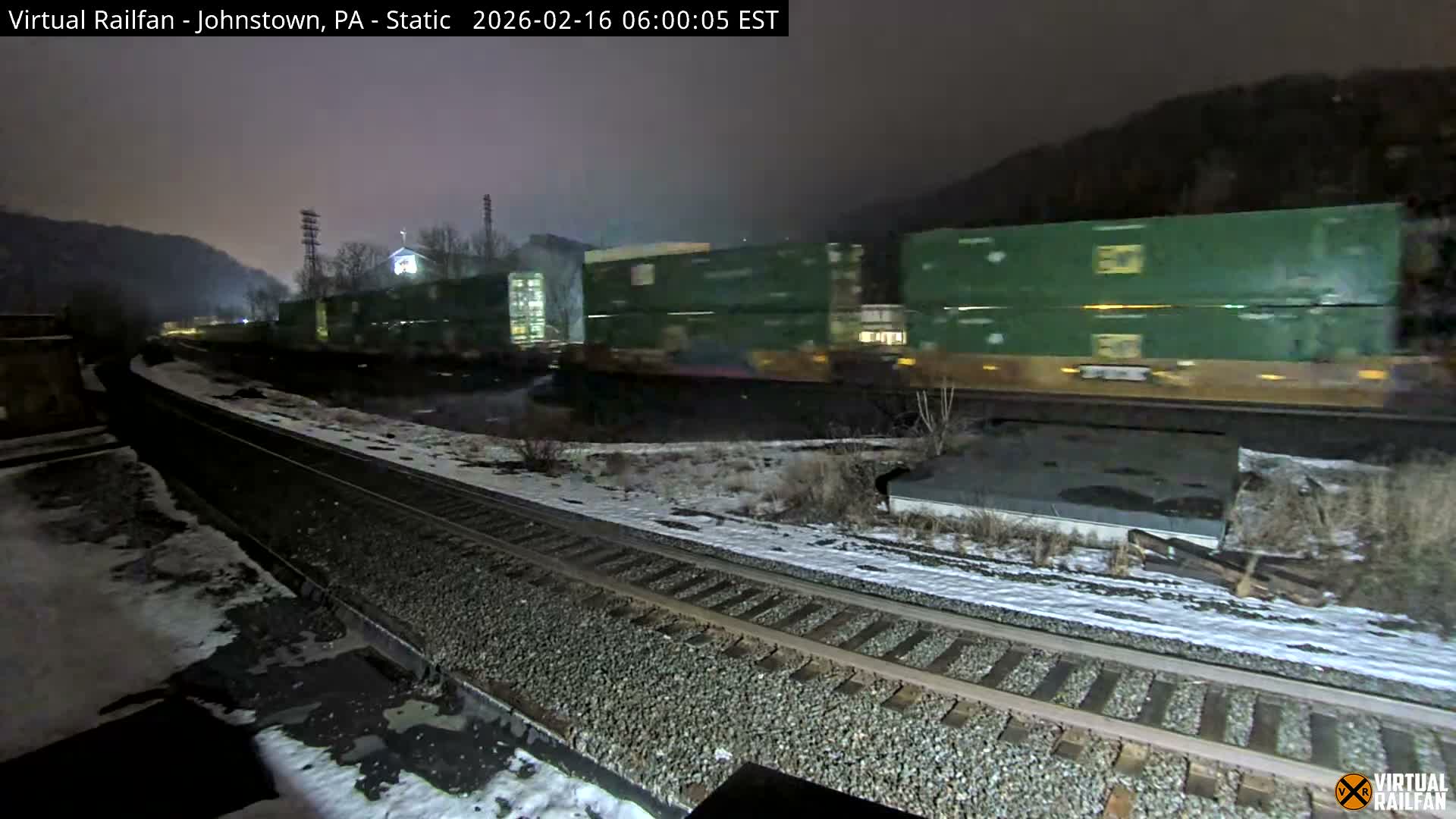 Johnstown Train Station & Railroad Crossing Live Cam - Johnstown, Cambria, Pennsylvania, USA