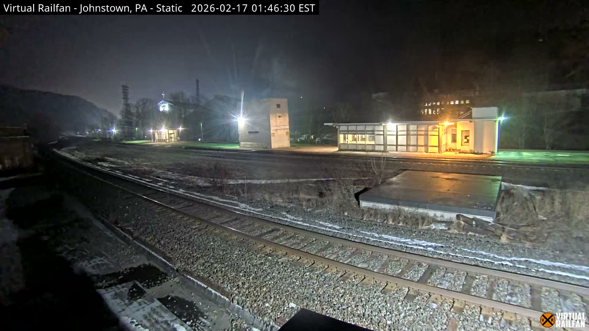 Johnstown Train Station & Railroad Crossing Live Cam - Johnstown, Cambria, Pennsylvania, USA