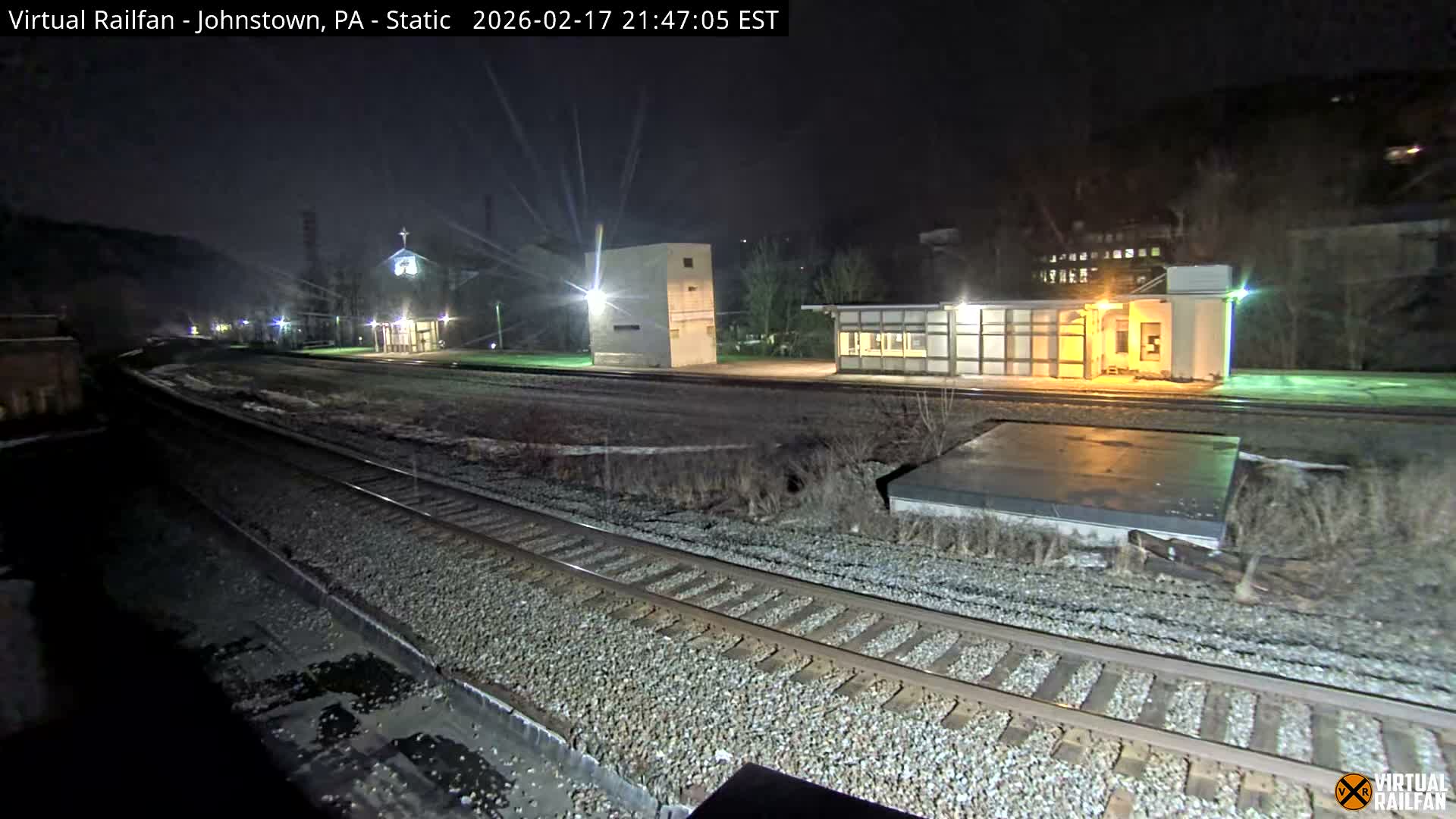 Johnstown Train Station & Railroad Crossing Live Cam - Johnstown, Cambria, Pennsylvania, USA