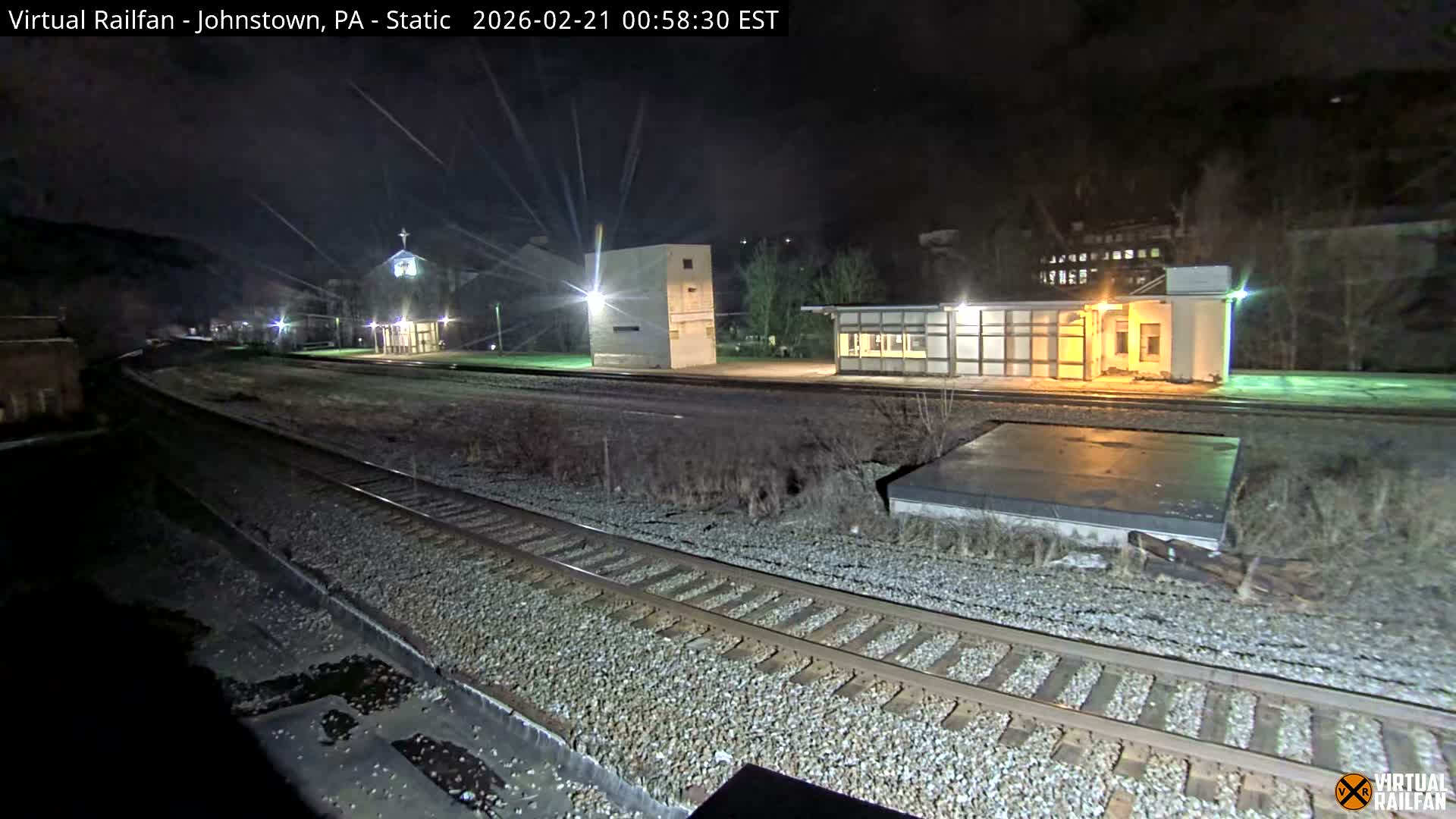 Johnstown Train Station & Railroad Crossing Live Cam - Johnstown, Cambria, Pennsylvania, USA