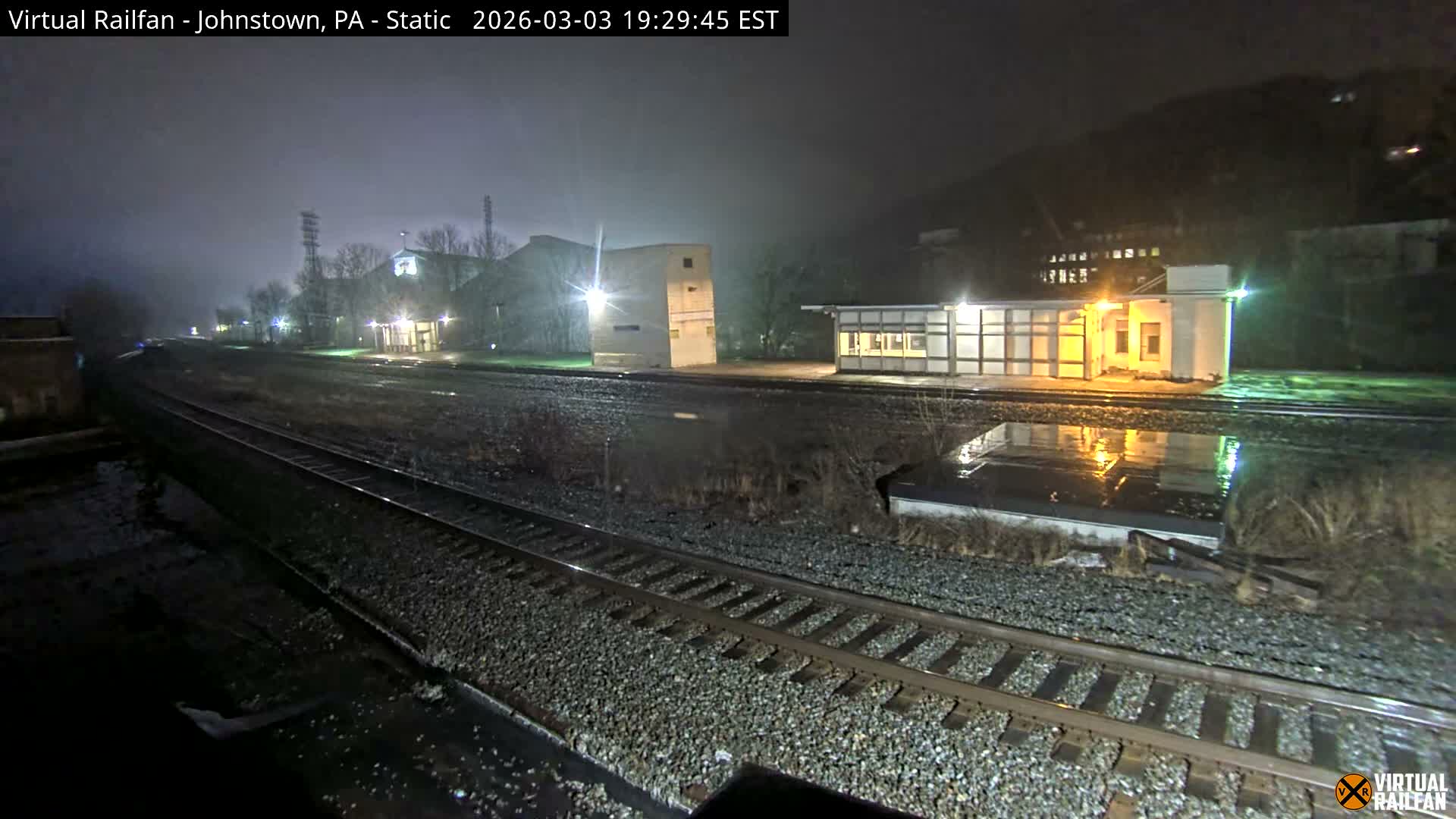 Johnstown Train Station & Railroad Crossing Live Cam - Johnstown, Cambria, Pennsylvania, USA