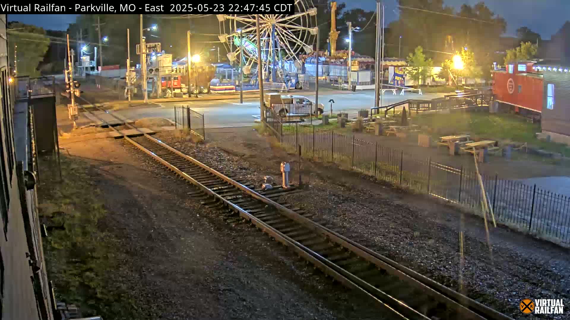 Parkville Railroad Crossing Live Cam - Parkville, Platte, Missouri, USA