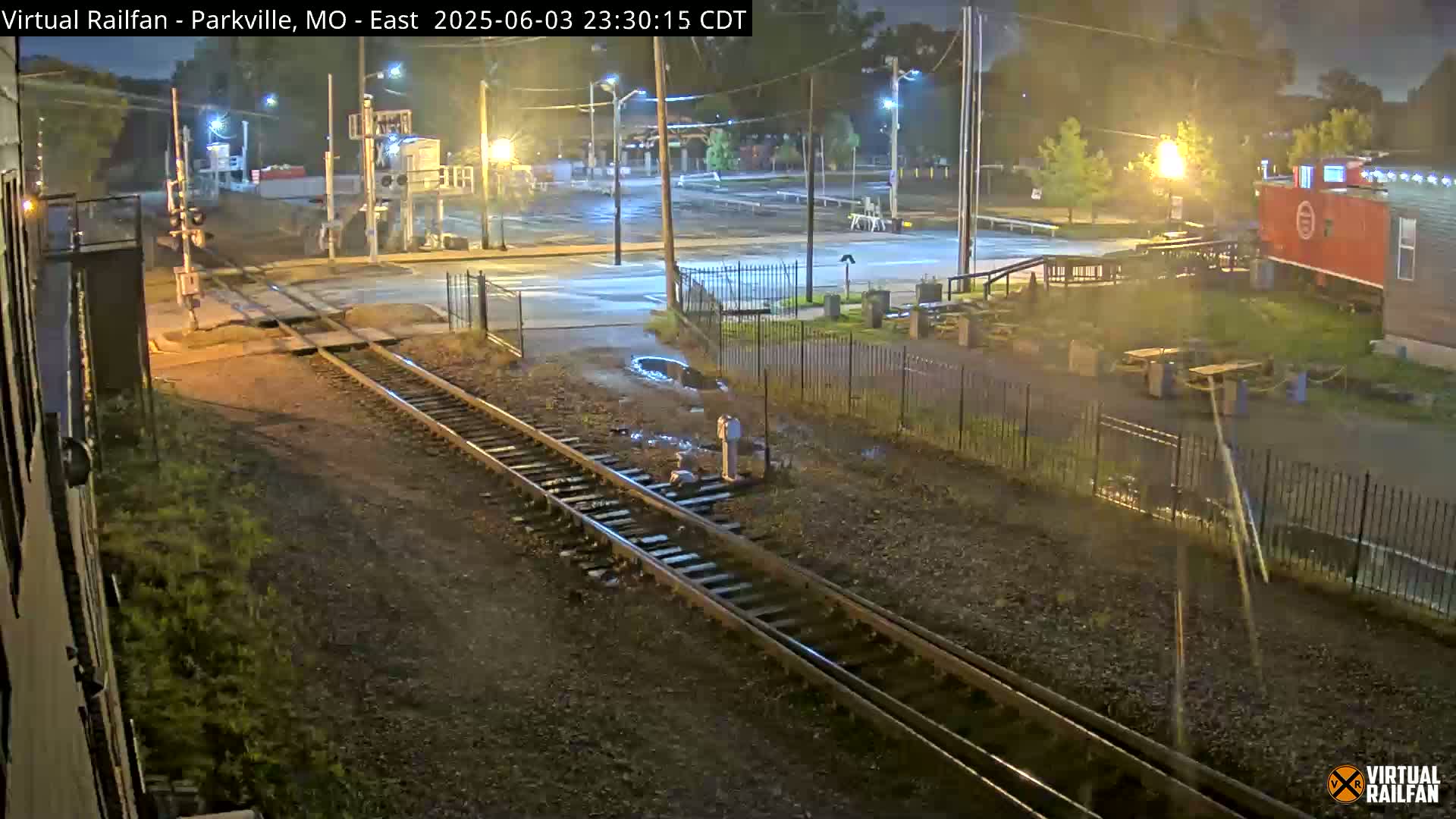 Parkville Railroad Crossing Live Cam - Parkville, Platte, Missouri, USA