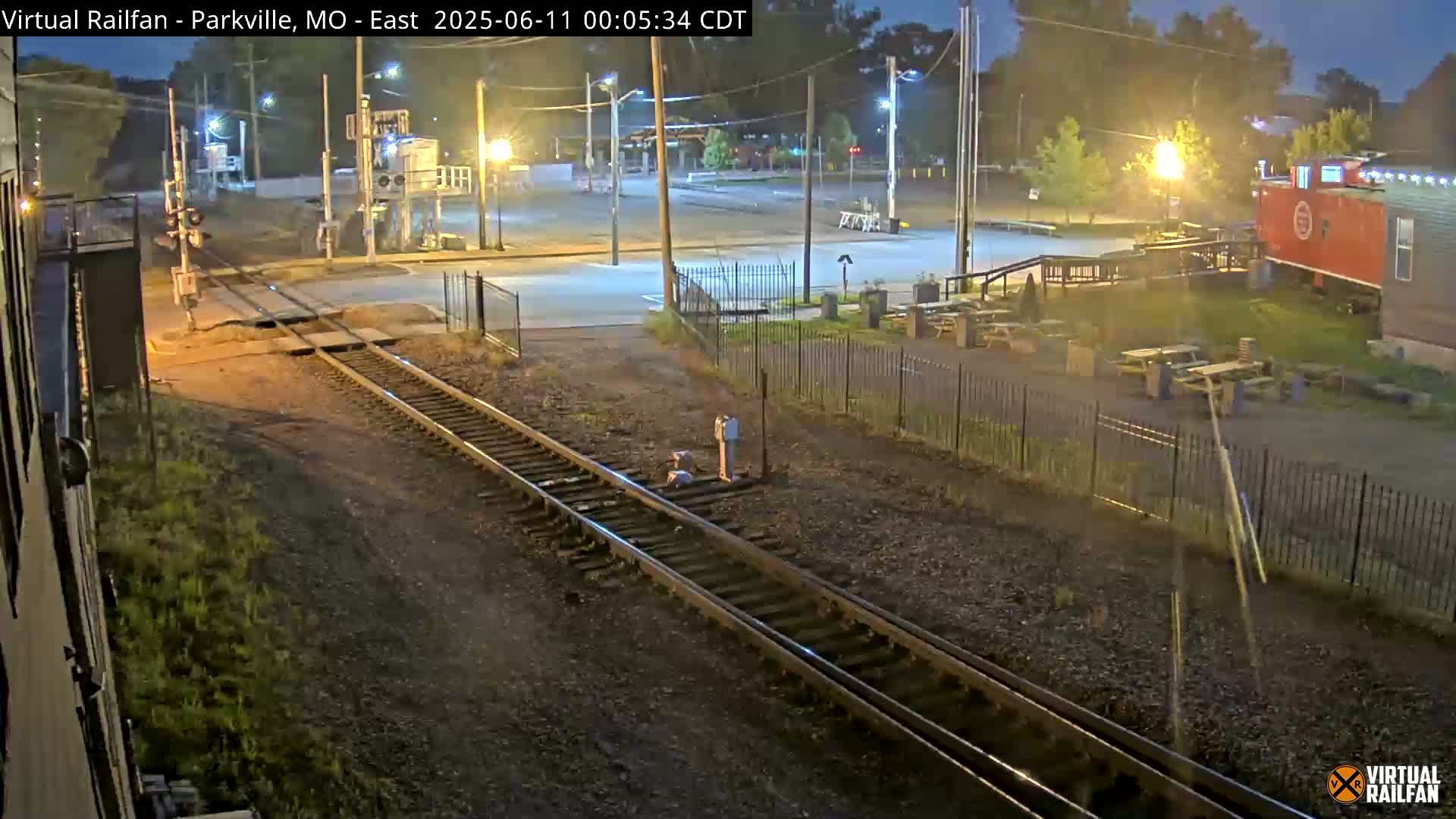 Parkville Railroad Crossing Live Cam - Parkville, Platte, Missouri, USA