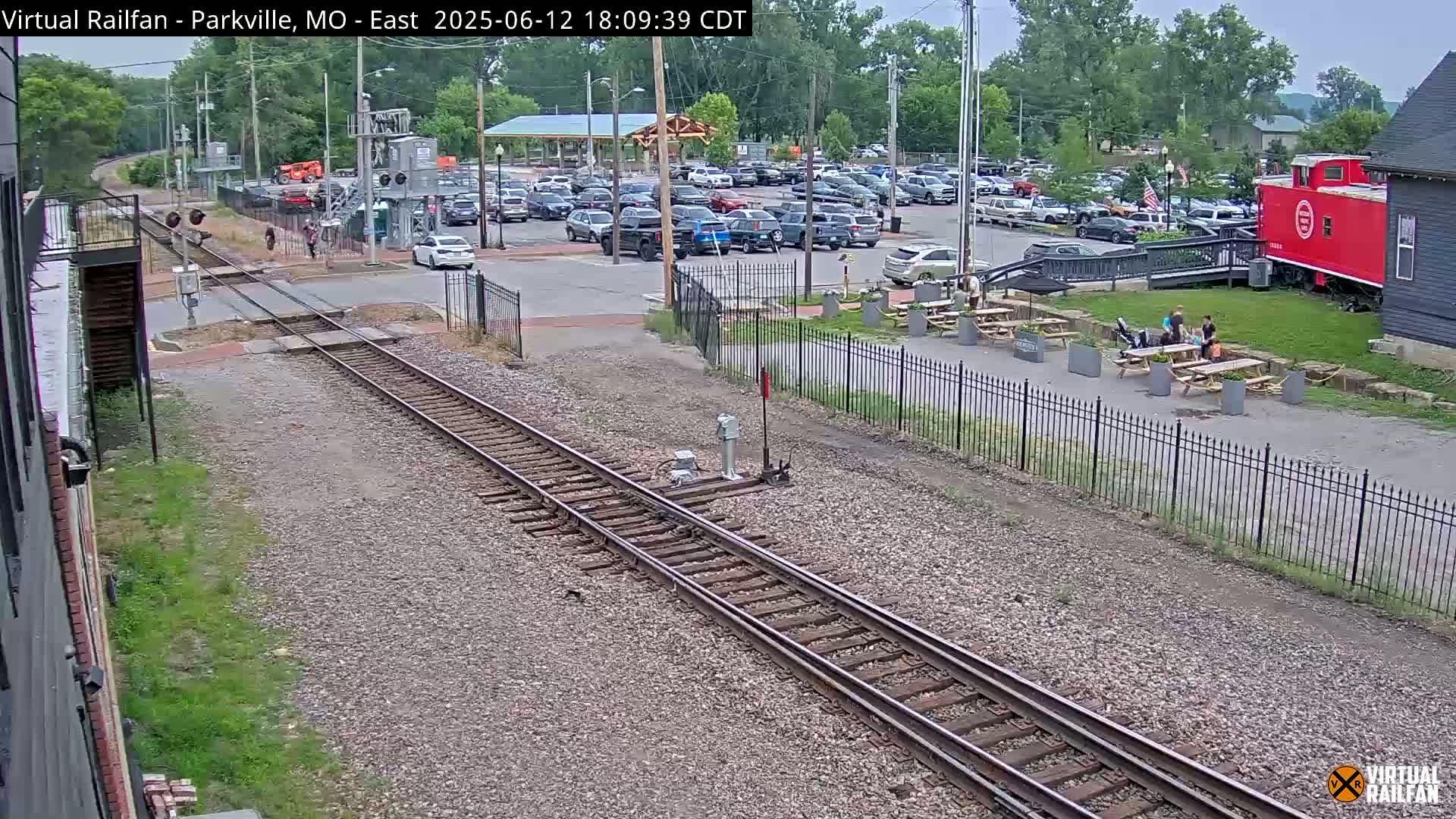 Parkville Railroad Crossing Live Cam - Parkville, Platte, Missouri, USA