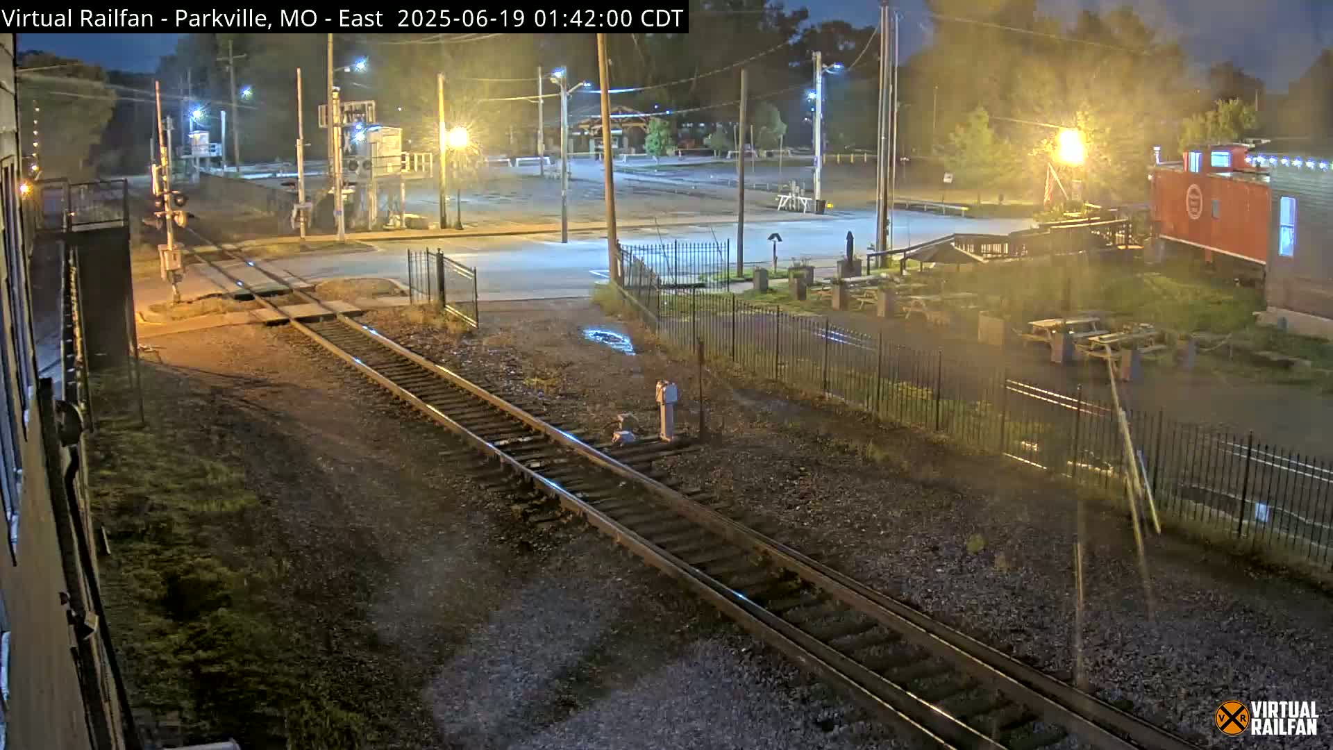 Parkville Railroad Crossing Live Cam - Parkville, Platte, Missouri, USA
