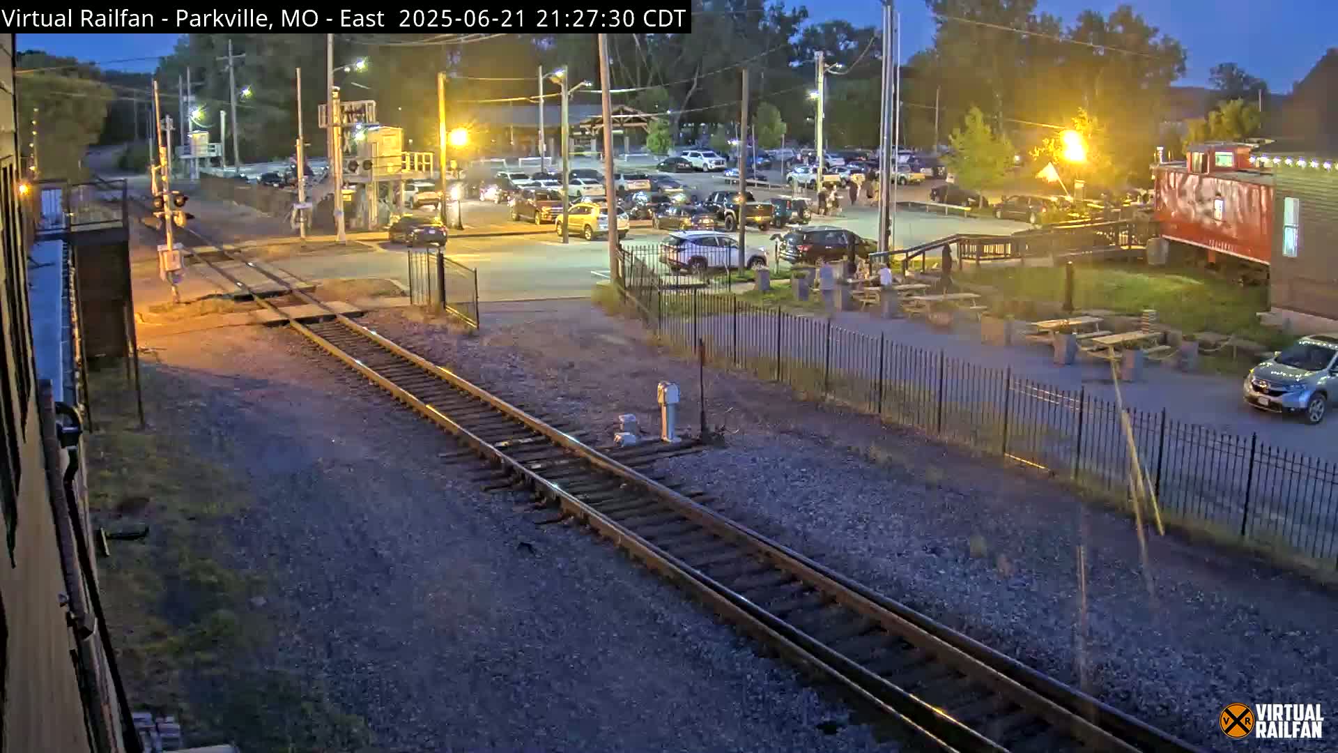 Parkville Railroad Crossing Live Cam - Parkville, Platte, Missouri, USA