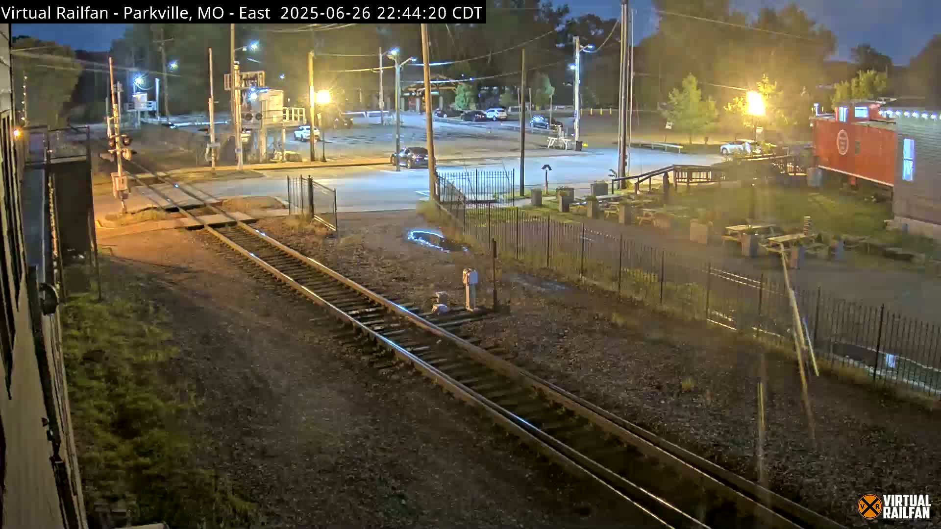 Parkville Railroad Crossing Live Cam - Parkville, Platte, Missouri, USA