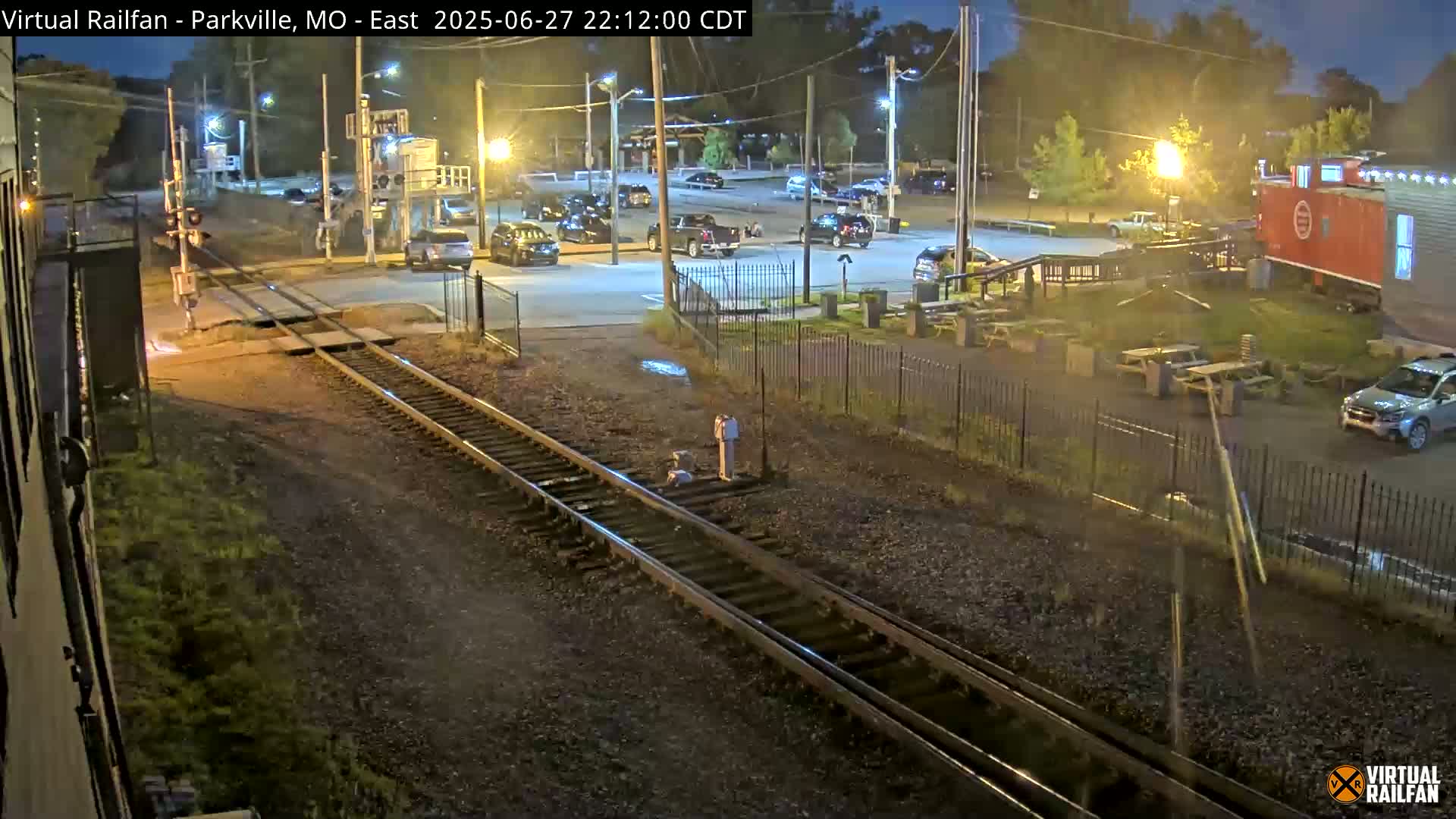 Parkville Railroad Crossing Live Cam - Parkville, Platte, Missouri, USA