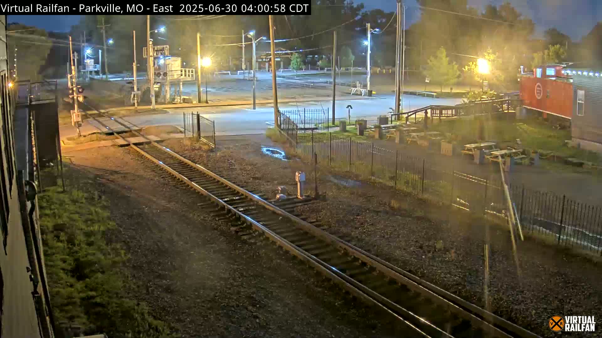Parkville Railroad Crossing Live Cam - Parkville, Platte, Missouri, USA