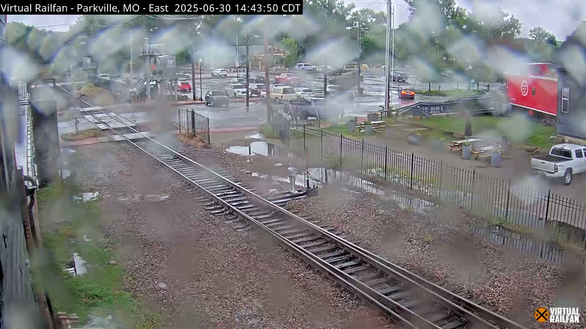Parkville Railroad Crossing Live Cam - Parkville, Platte, Missouri, USA