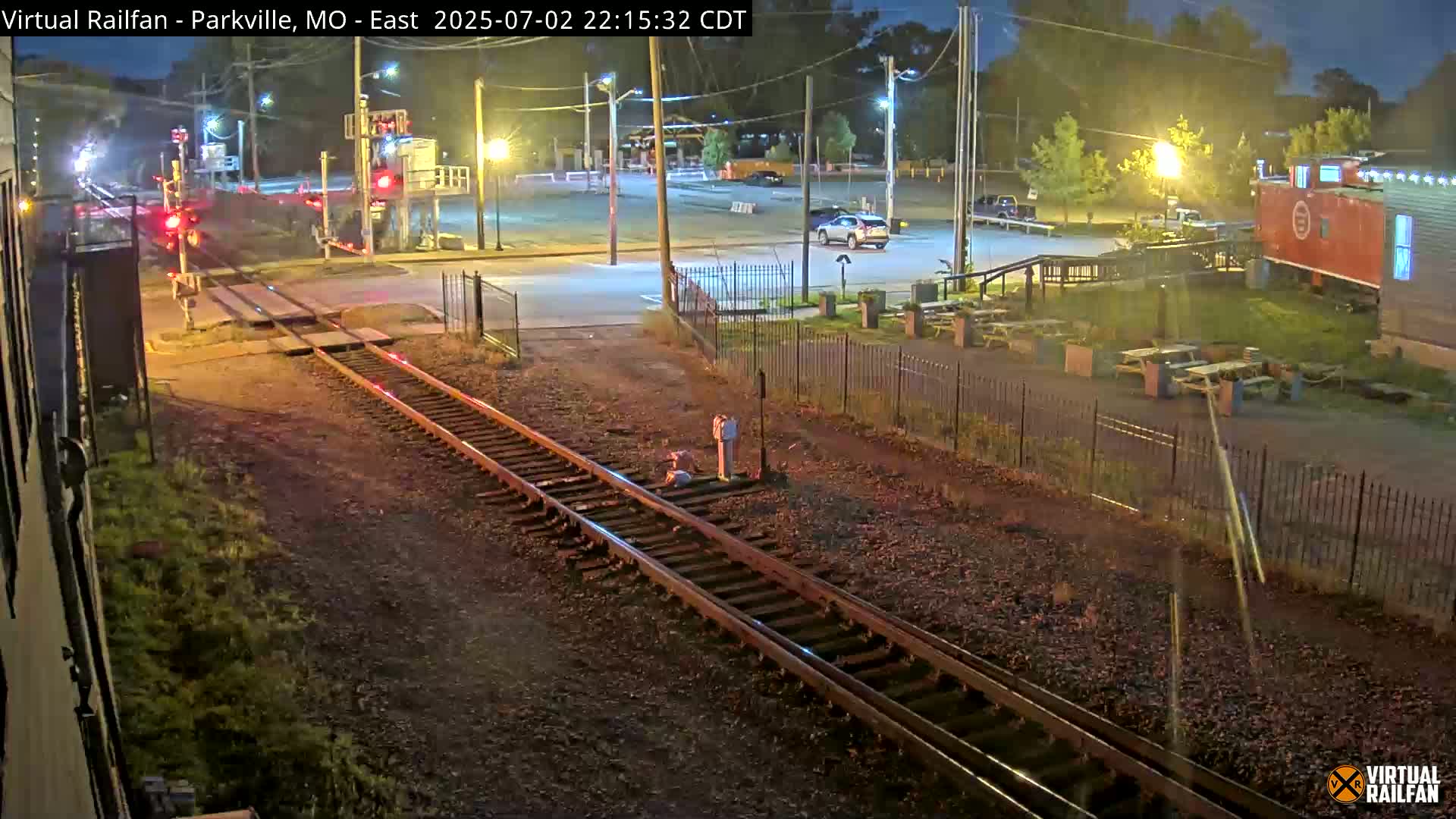 Parkville Railroad Crossing Live Cam - Parkville, Platte, Missouri, USA