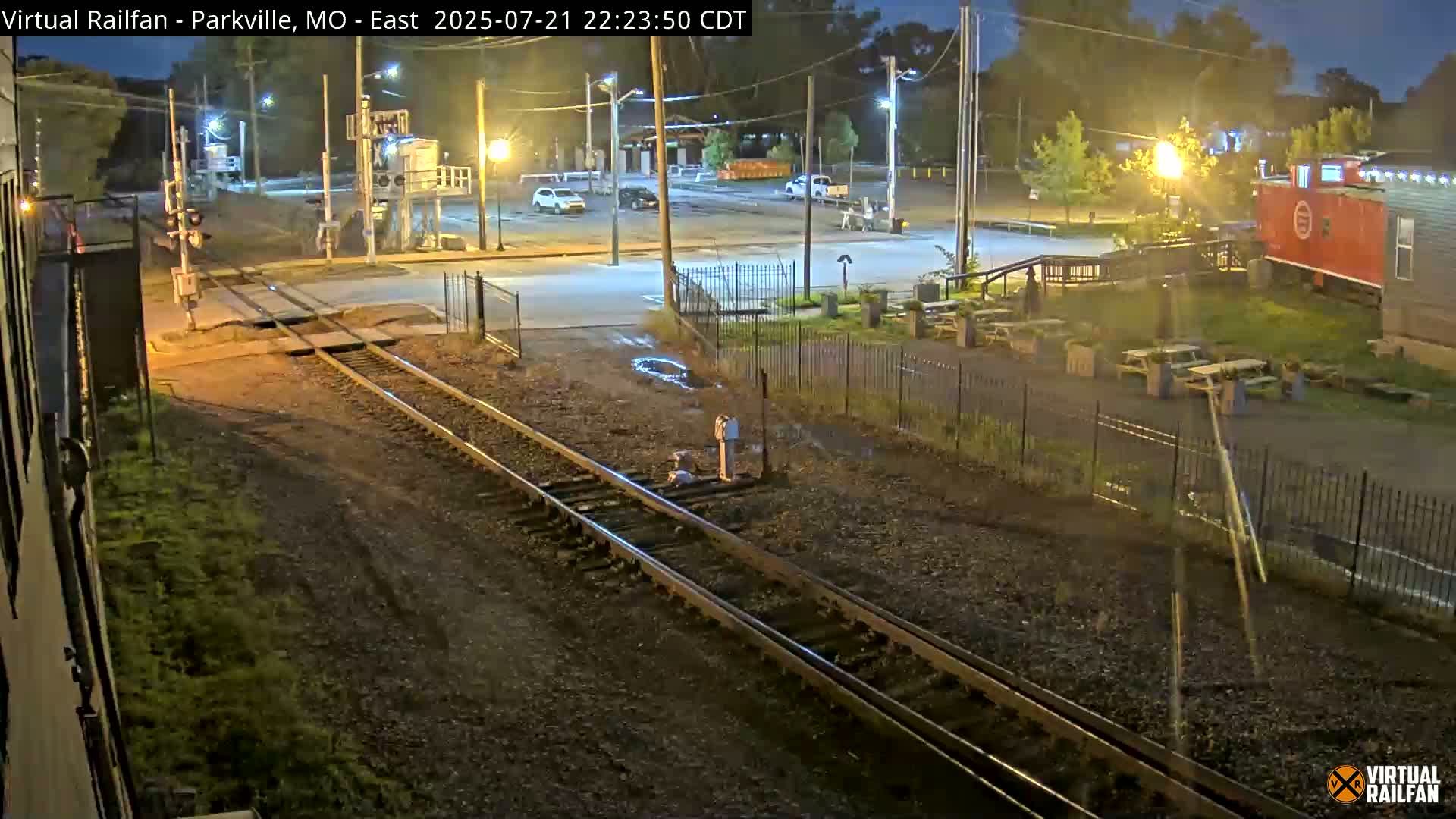 Parkville Railroad Crossing Live Cam - Parkville, Platte, Missouri, USA