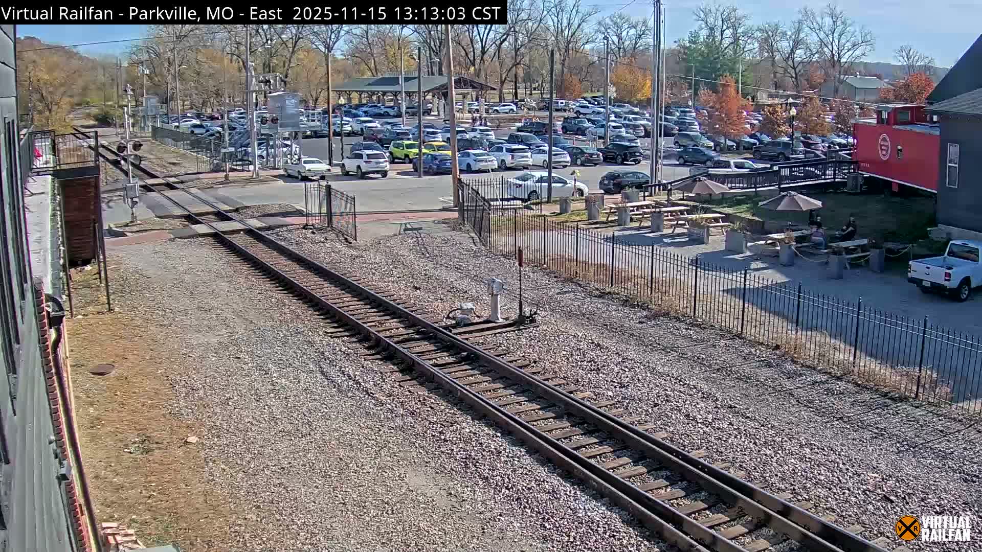 Parkville Railroad Crossing Live Cam - Parkville, Platte, Missouri, USA