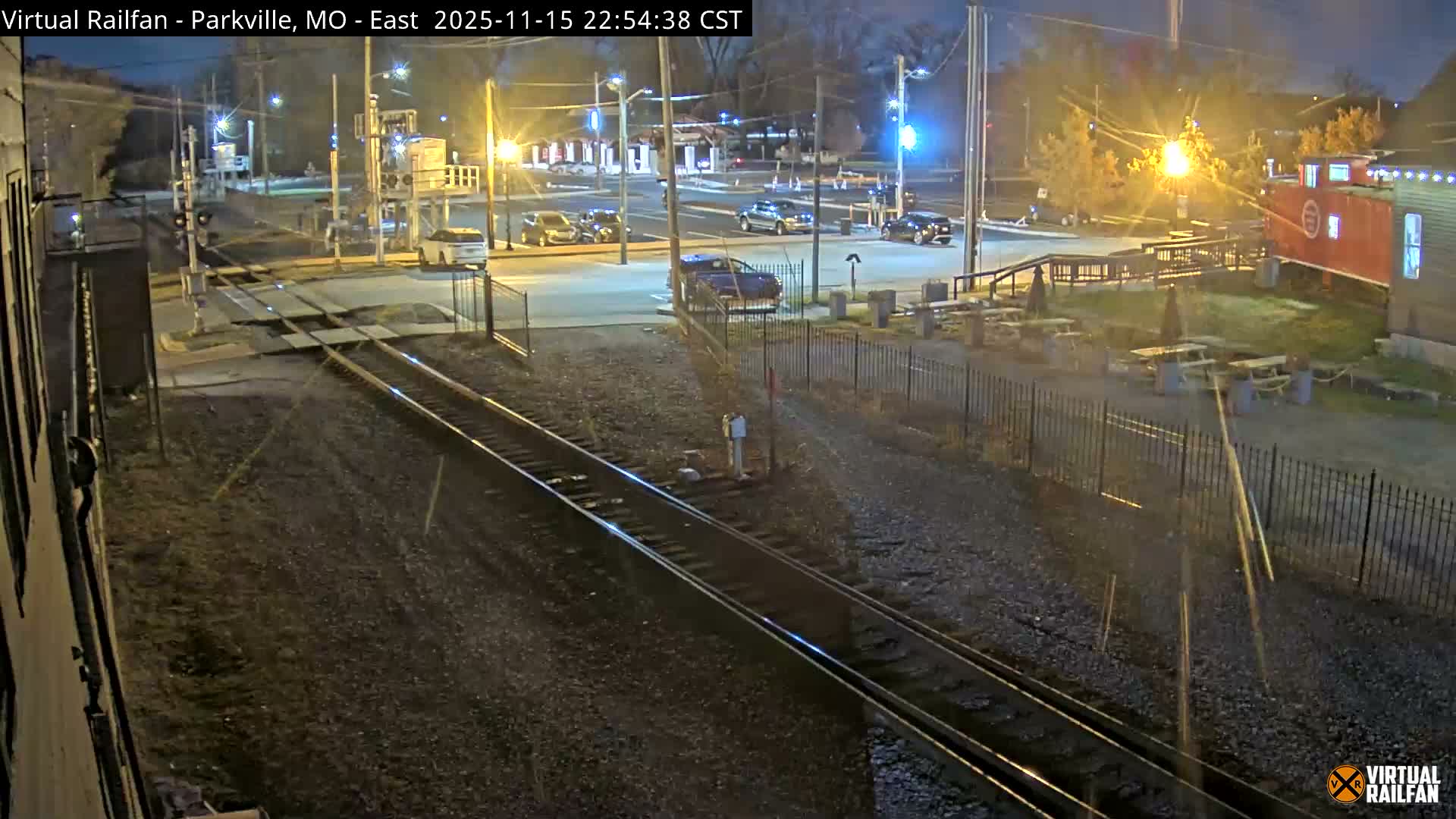 Parkville Railroad Crossing Live Cam - Parkville, Platte, Missouri, USA