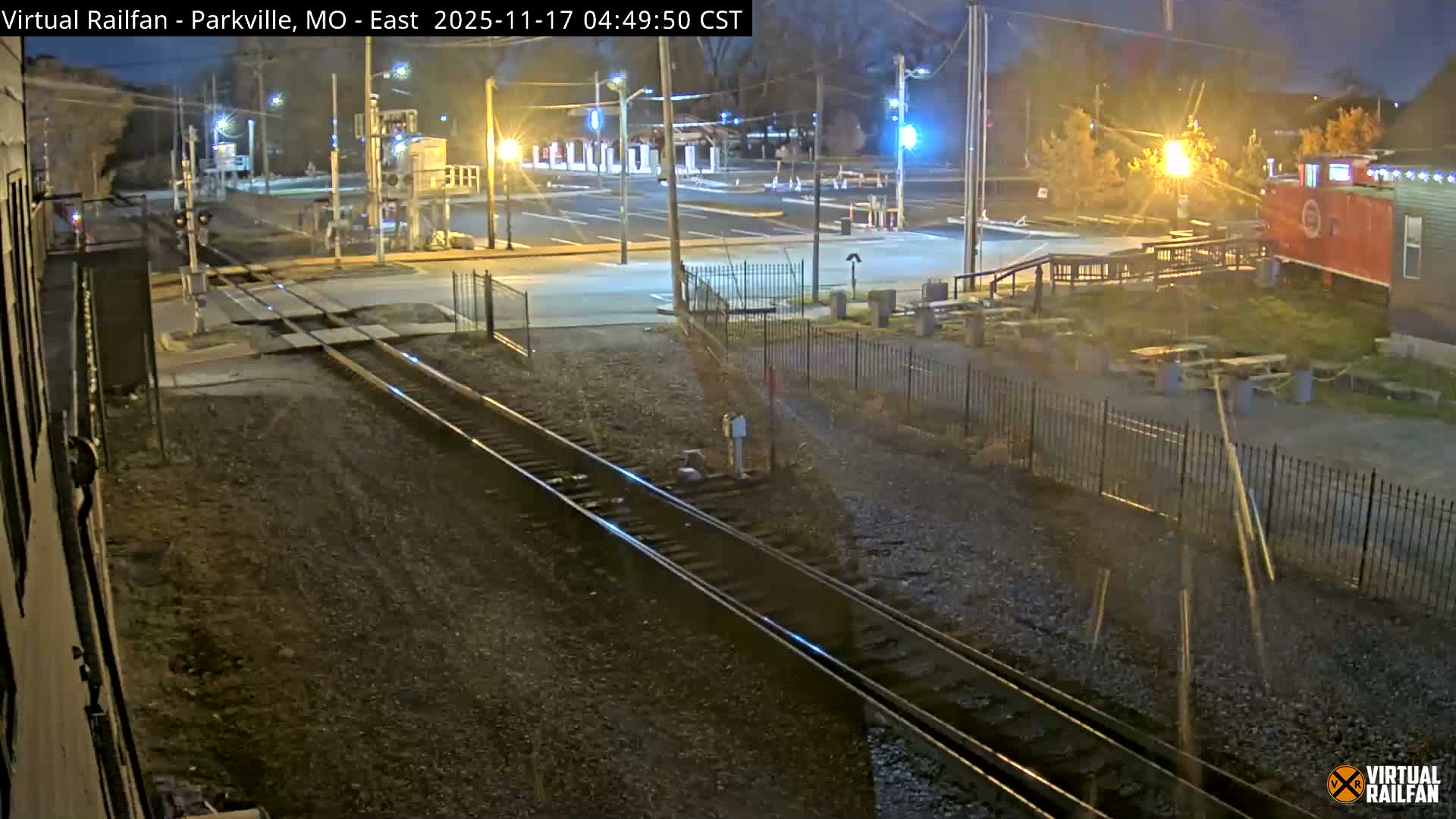 Parkville Railroad Crossing Live Cam - Parkville, Platte, Missouri, USA