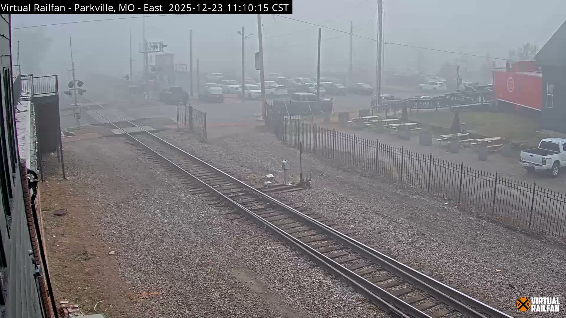Parkville Railroad Crossing Live Cam - Parkville, Platte, Missouri, USA