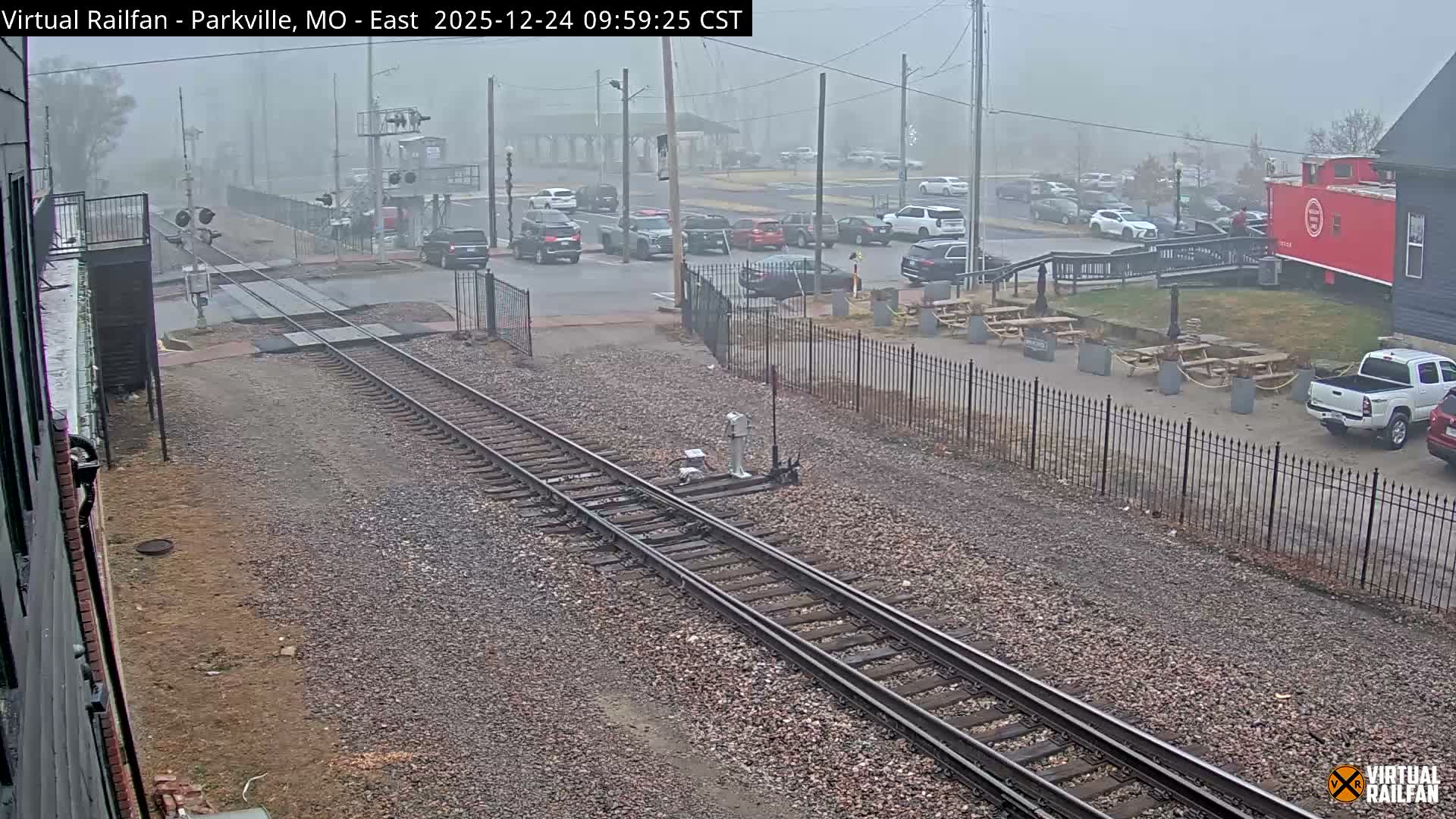 Parkville Railroad Crossing Live Cam - Parkville, Platte, Missouri, USA