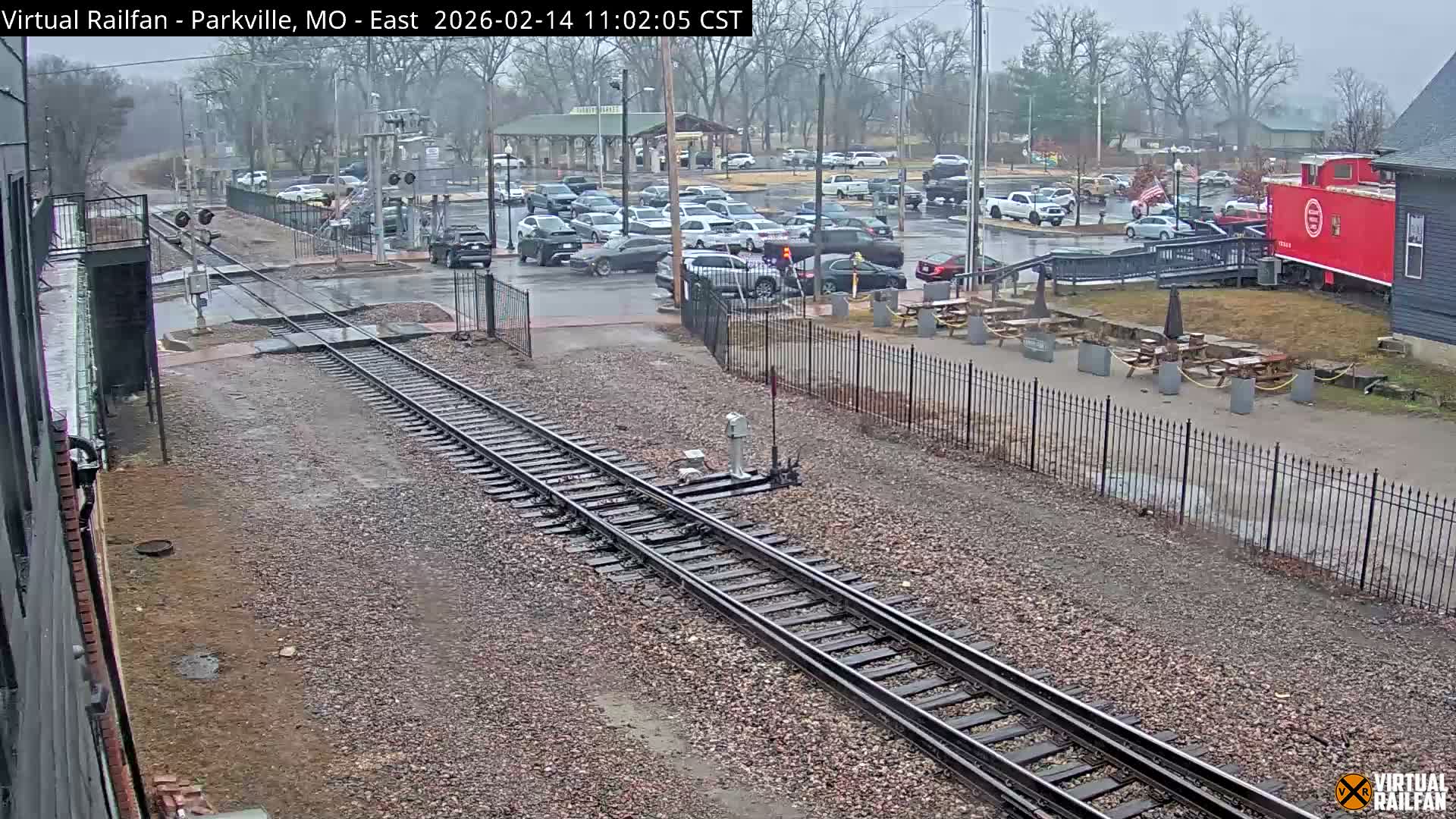 Parkville Railroad Crossing Live Cam - Parkville, Platte, Missouri, USA