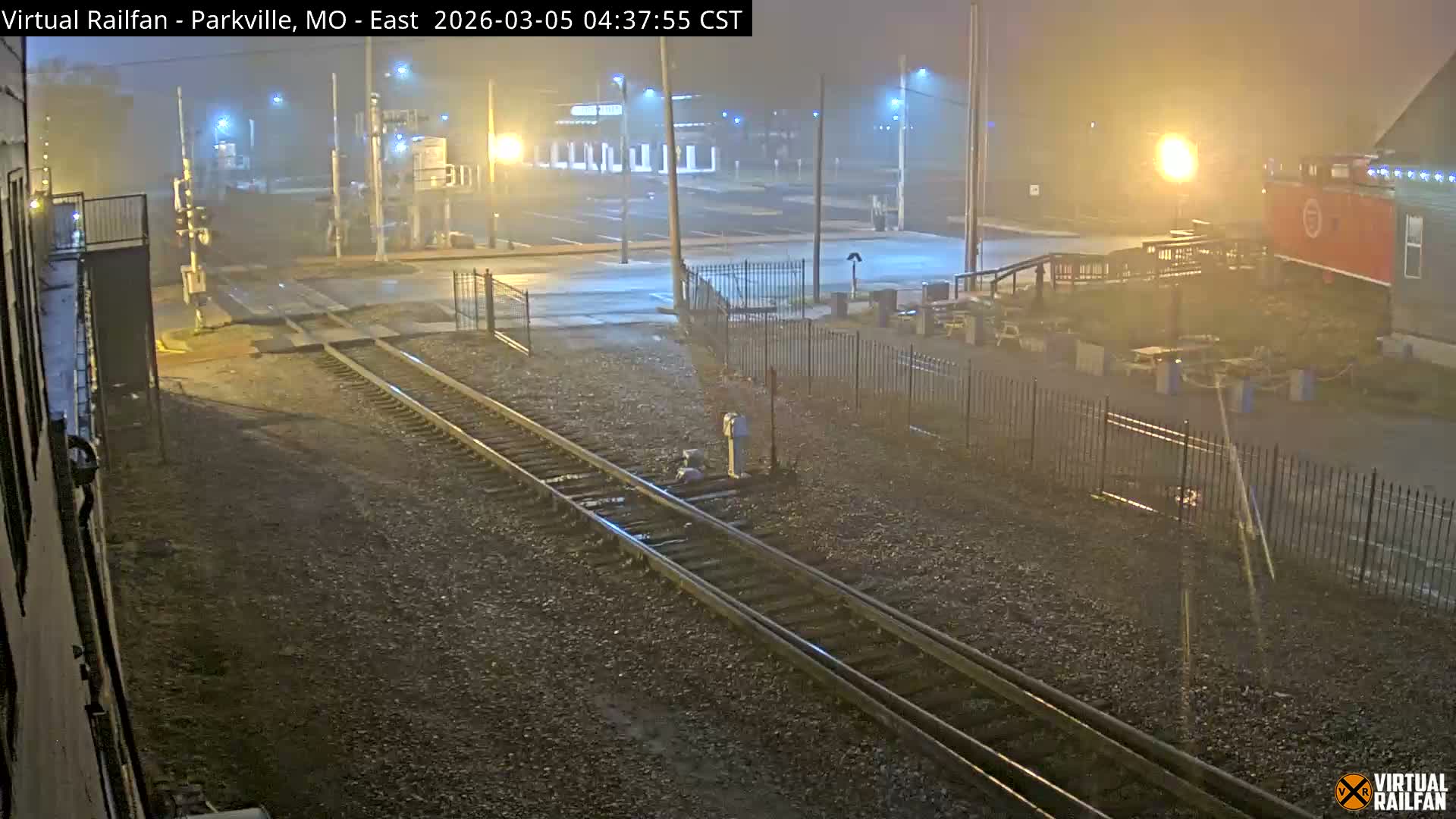 Parkville Railroad Crossing Live Cam - Parkville, Platte, Missouri, USA