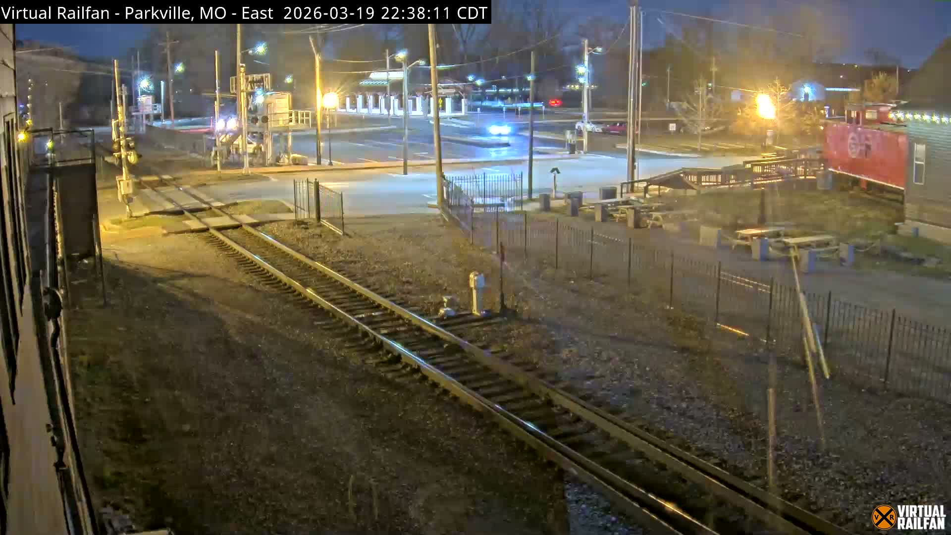Parkville Railroad Crossing Live Cam - Parkville, Platte, Missouri, USA