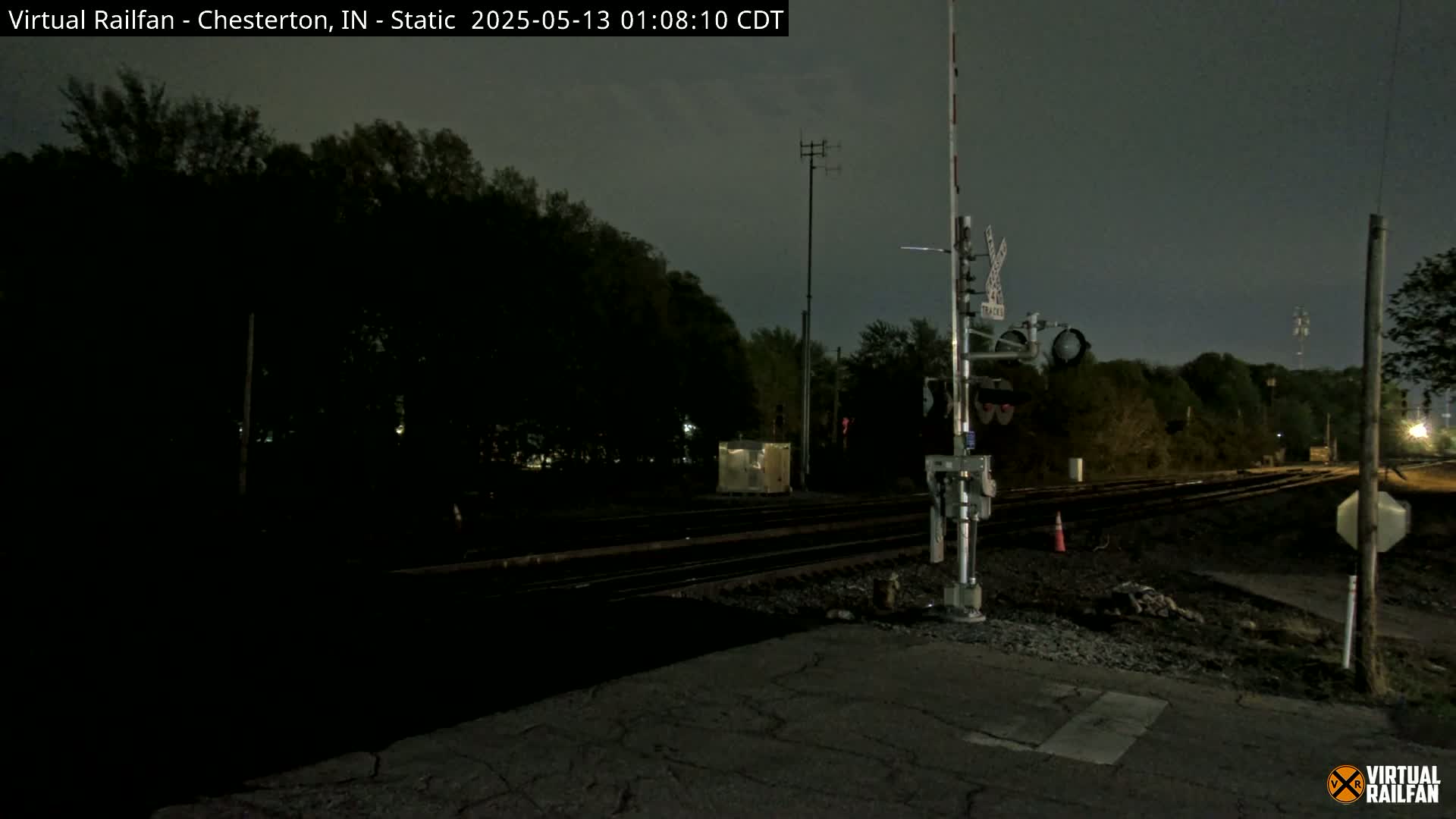 Chesterton Railroad Crossing Porter Junction Live Cam - Chesterton, Porter, Indiana, USA